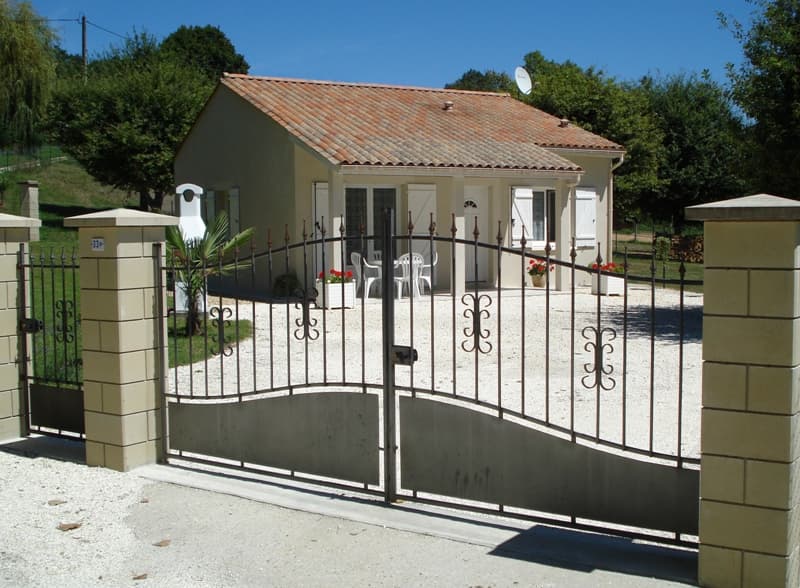 L'entrée du gîte