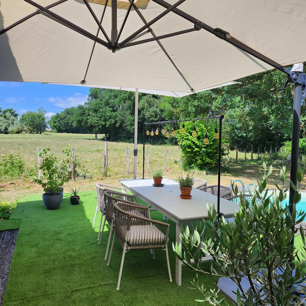 Gite au bon coin jardin