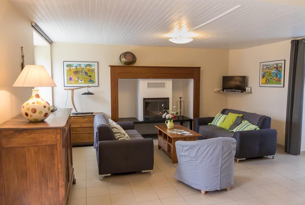 Gîte brisset salon