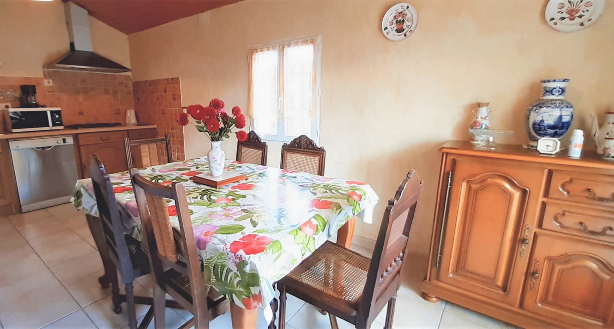 Gite des fleurs - cuisine