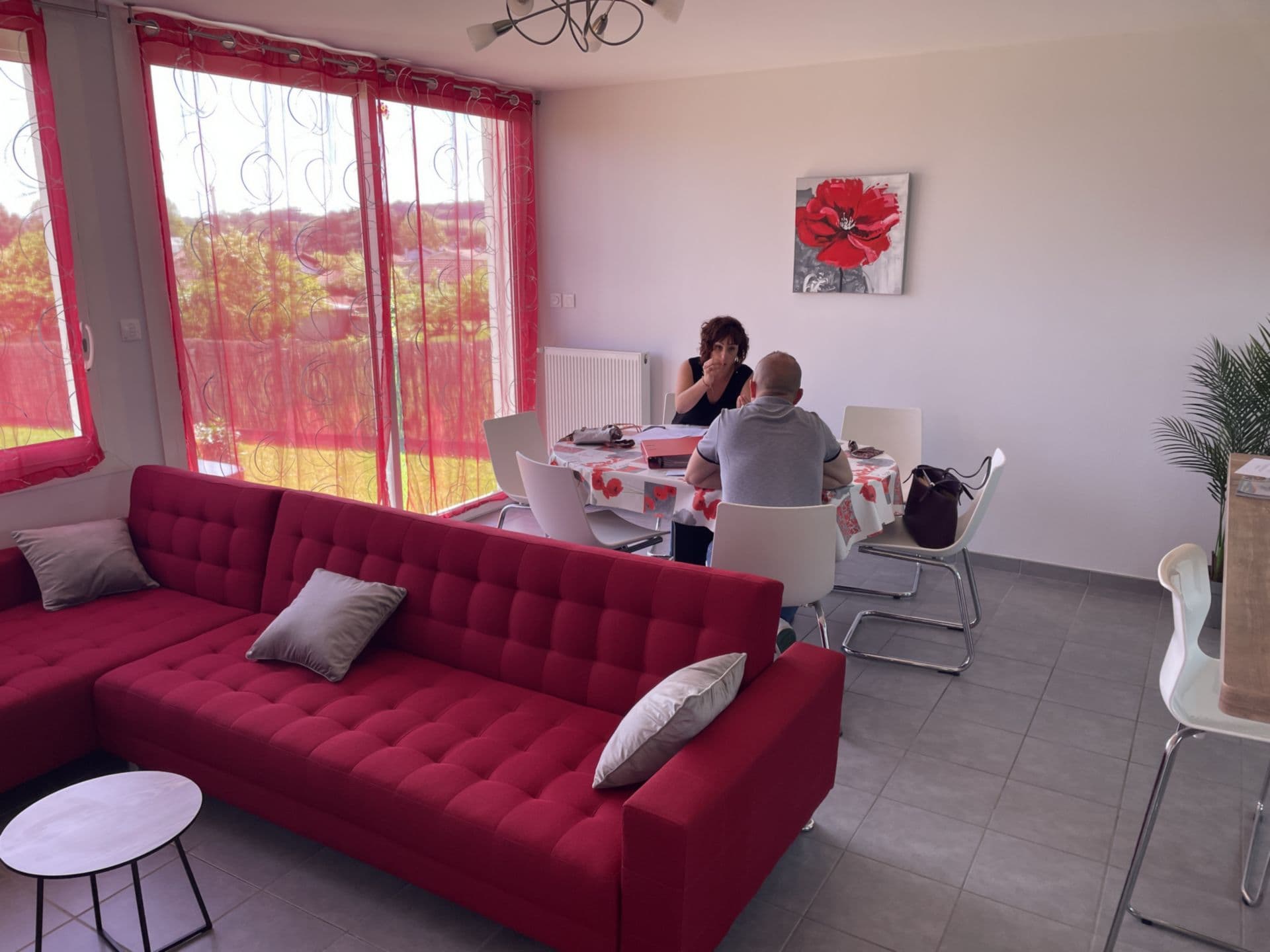 Gite des peupliers salon