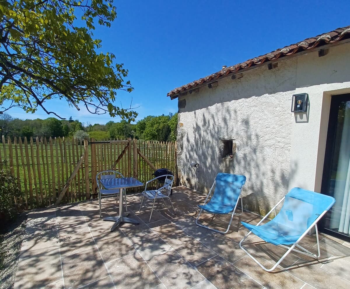 Gîte extérieur terrasse
