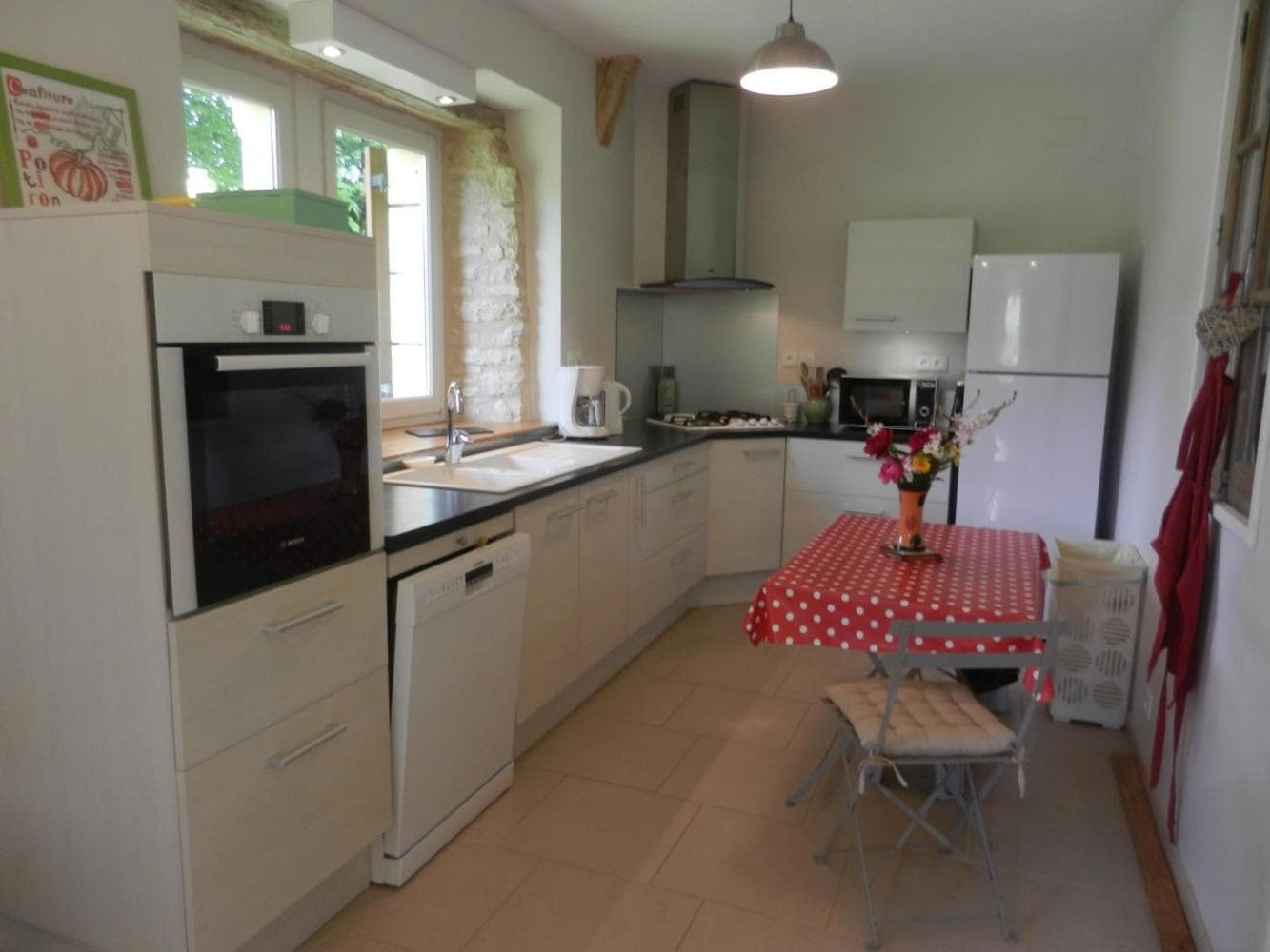 Gîte la grange de georges cuisine