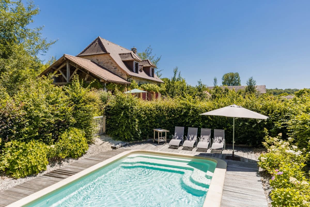 Gite le Bolet piscine