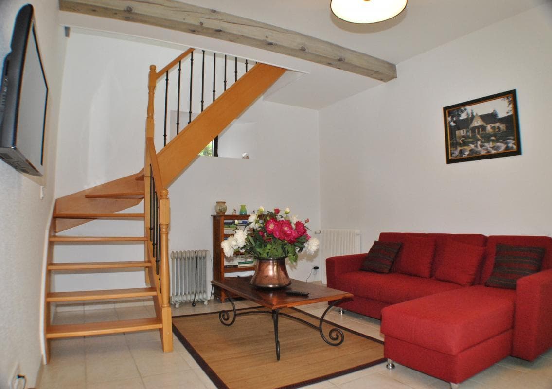 Gîte le poujol salon