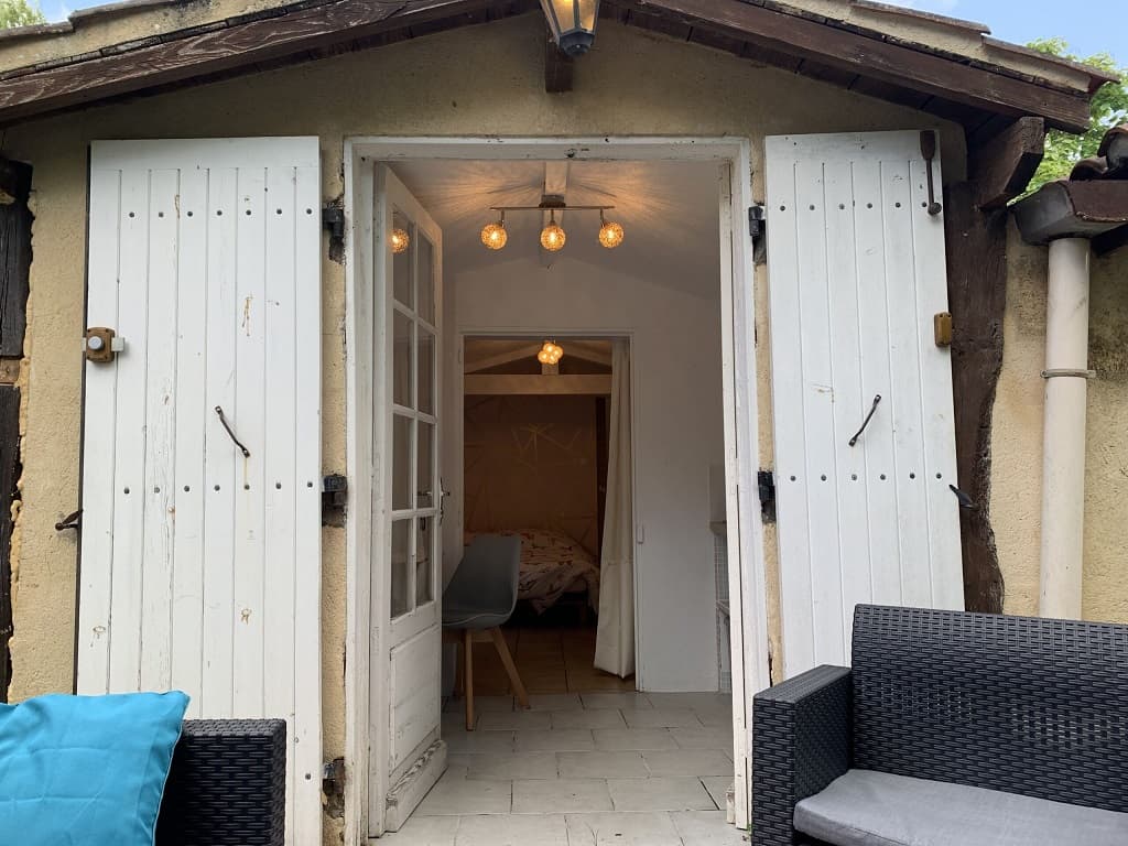 L'entrée du gîte