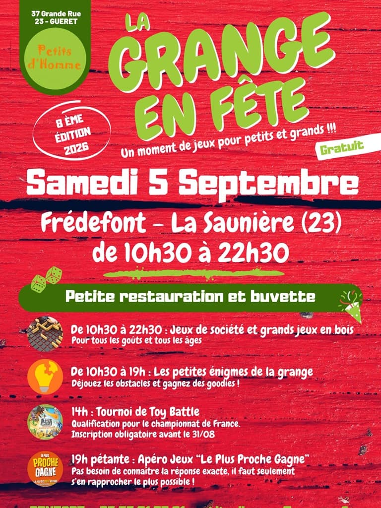 Grange en fête