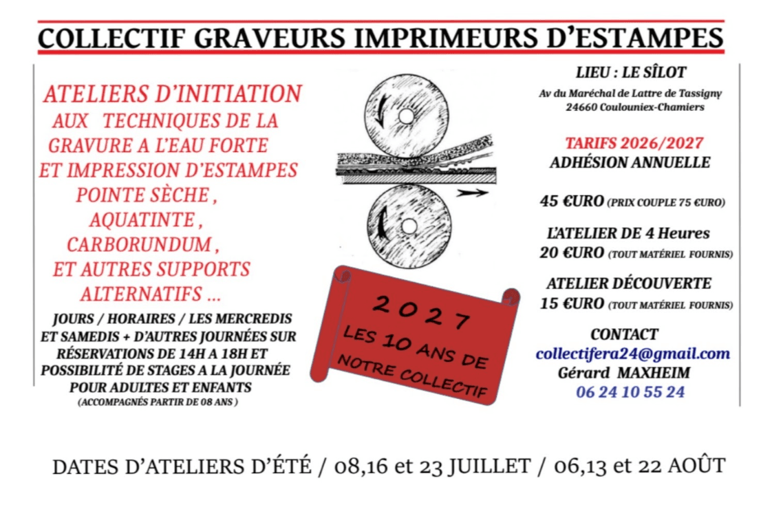 Collectifs graveurs imprimeurs d'estampes