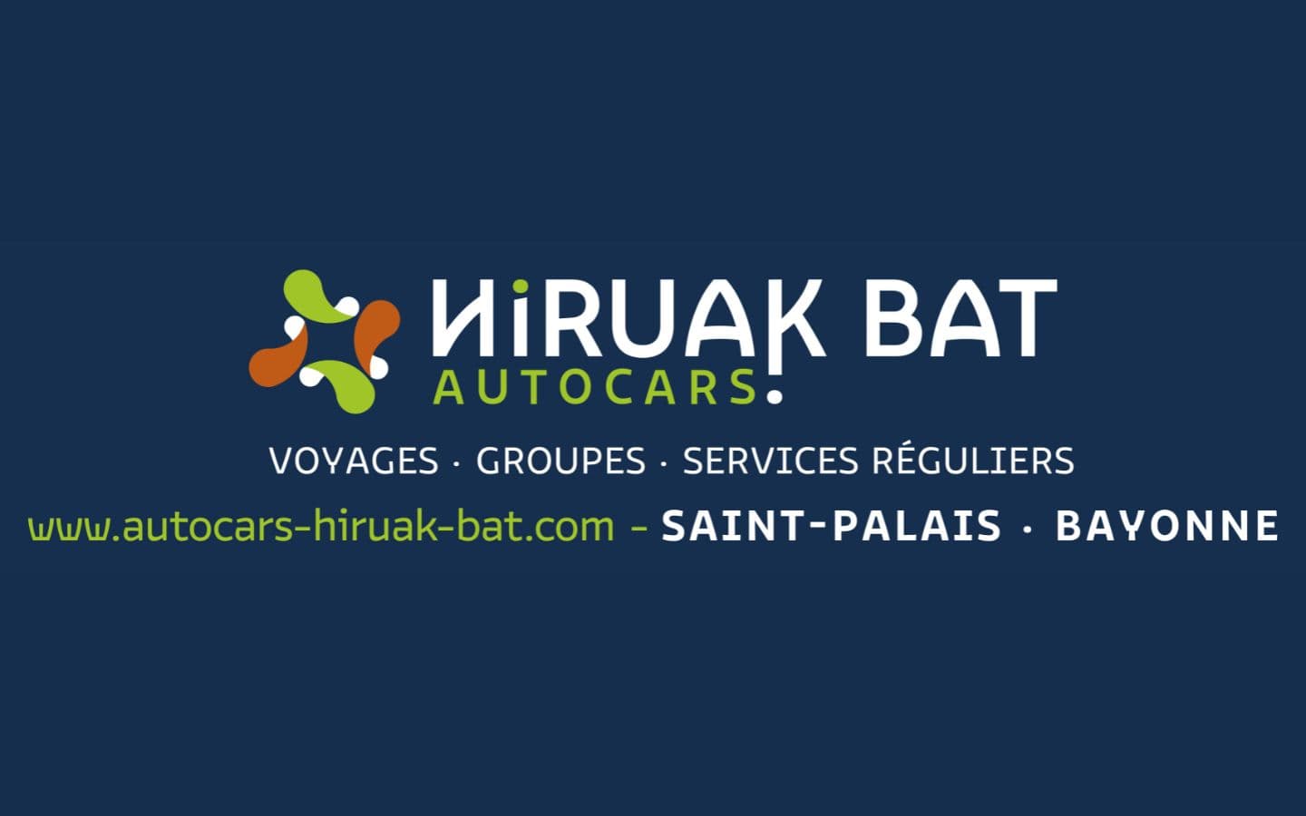 Hiruak Bat_Autocar Bayonne_Logo