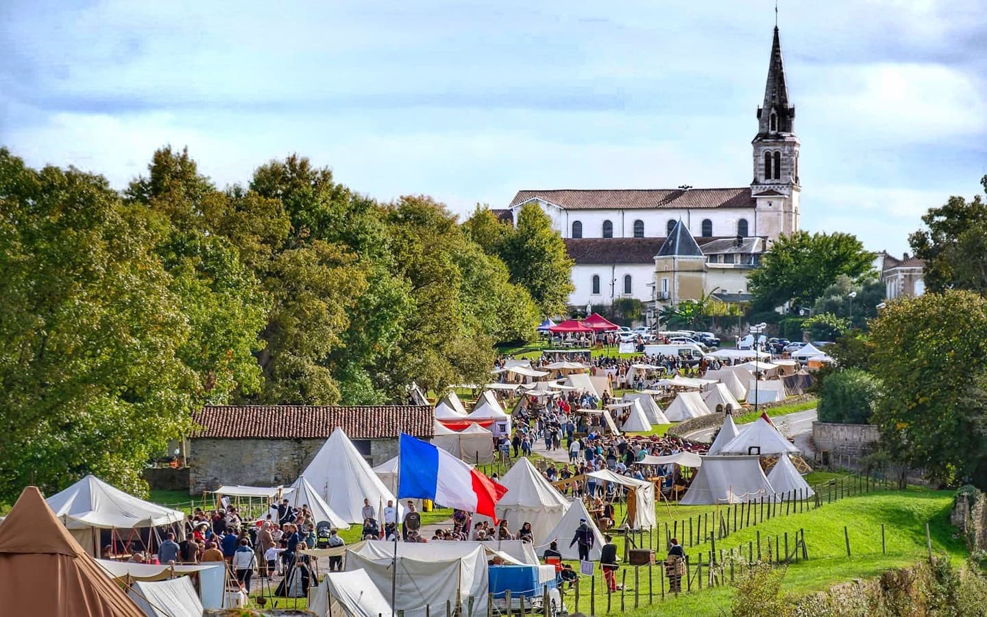 Histoiriques de bidache - parc