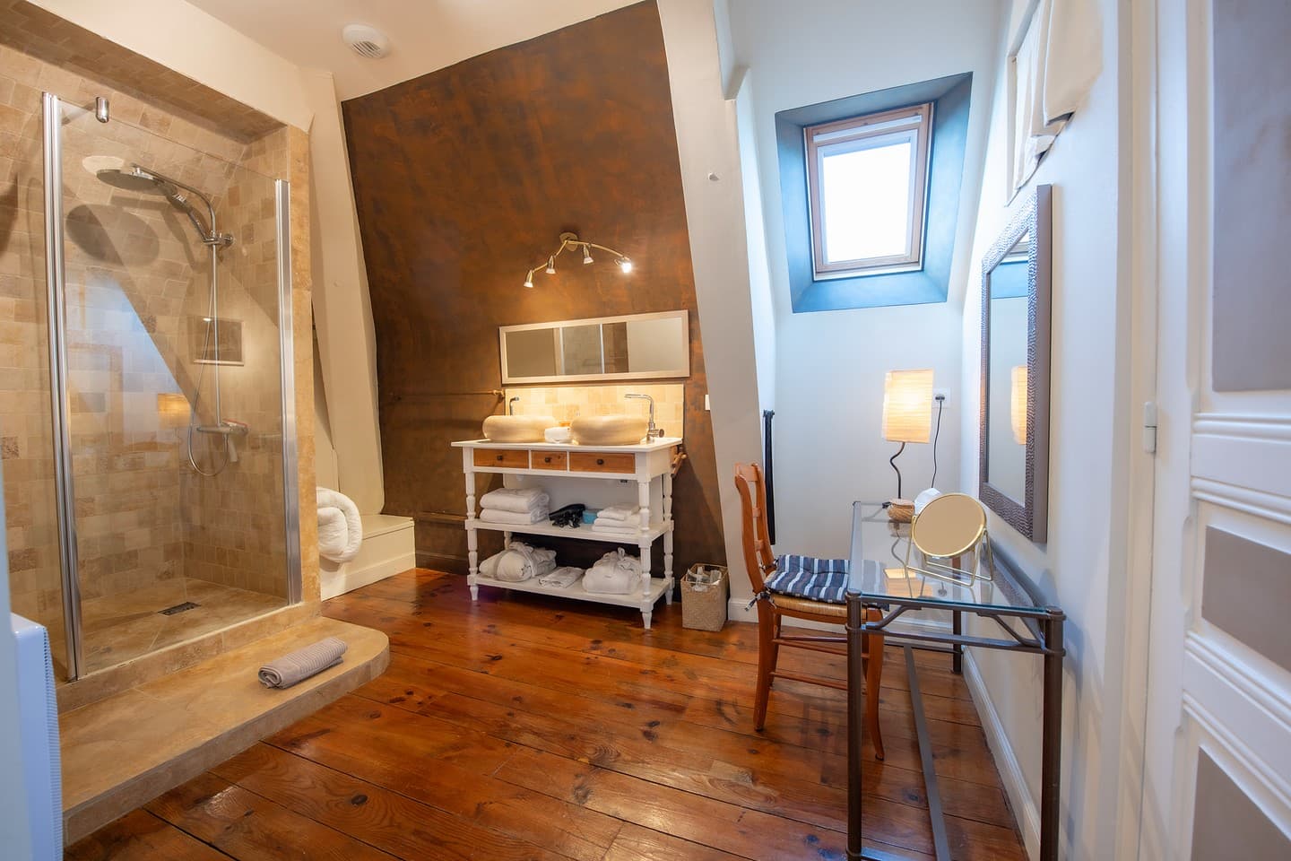 Villa Hortebise - Chambre Travertin