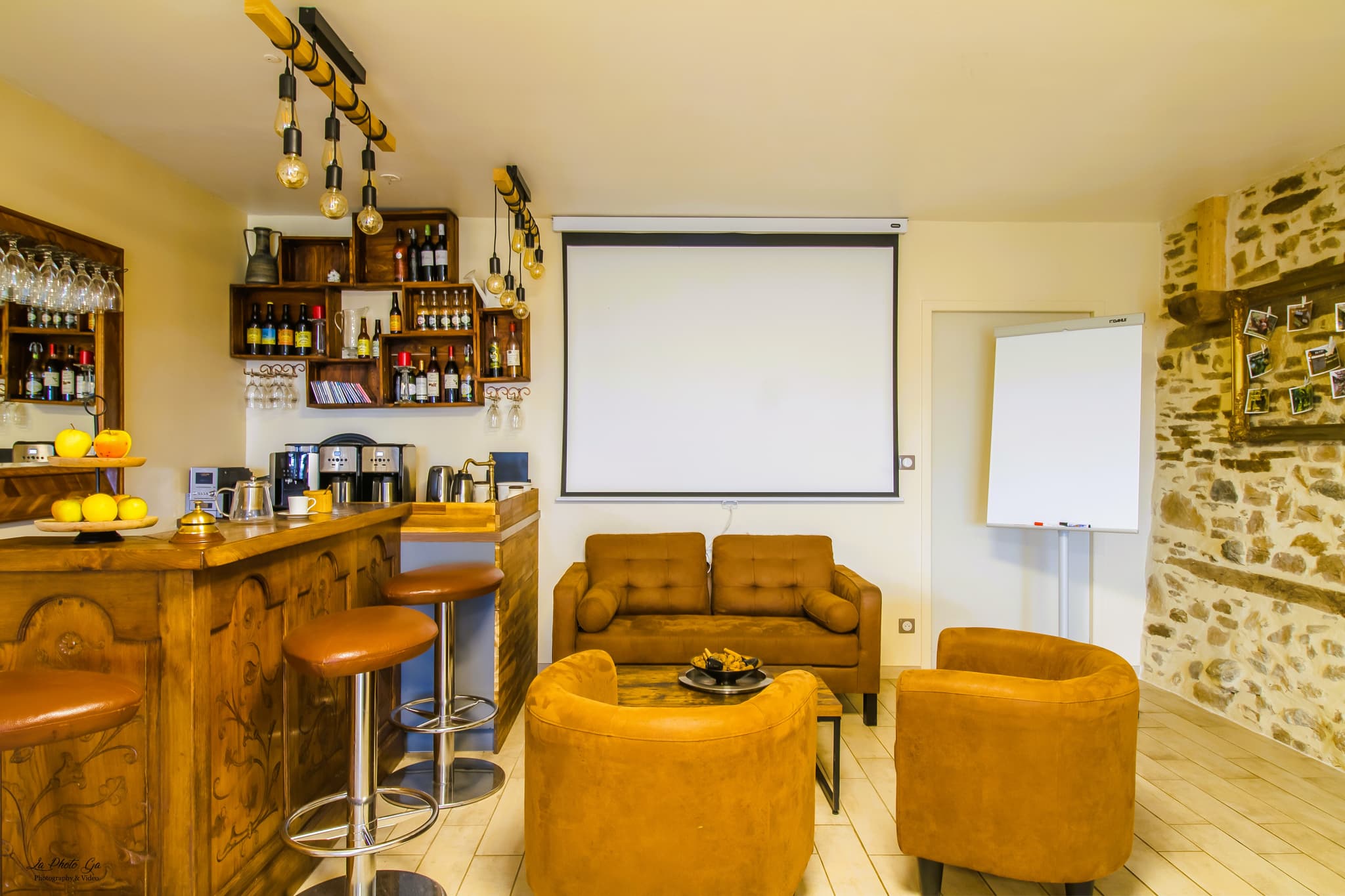 Bar de la salle de réception