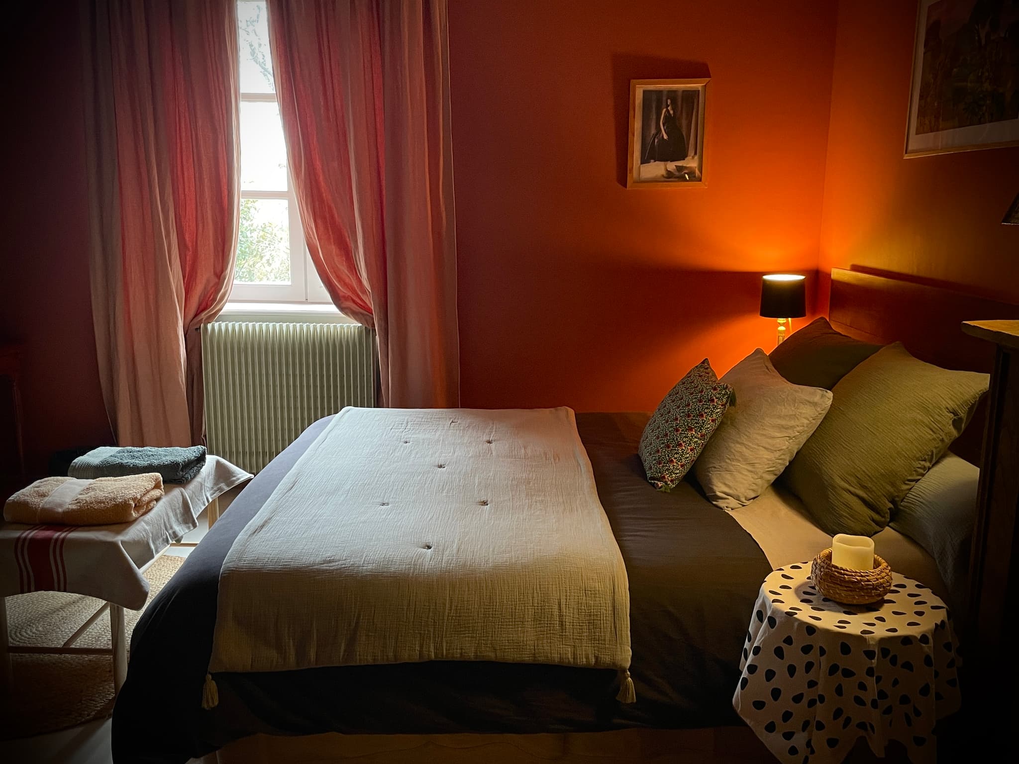 Chambre terracota