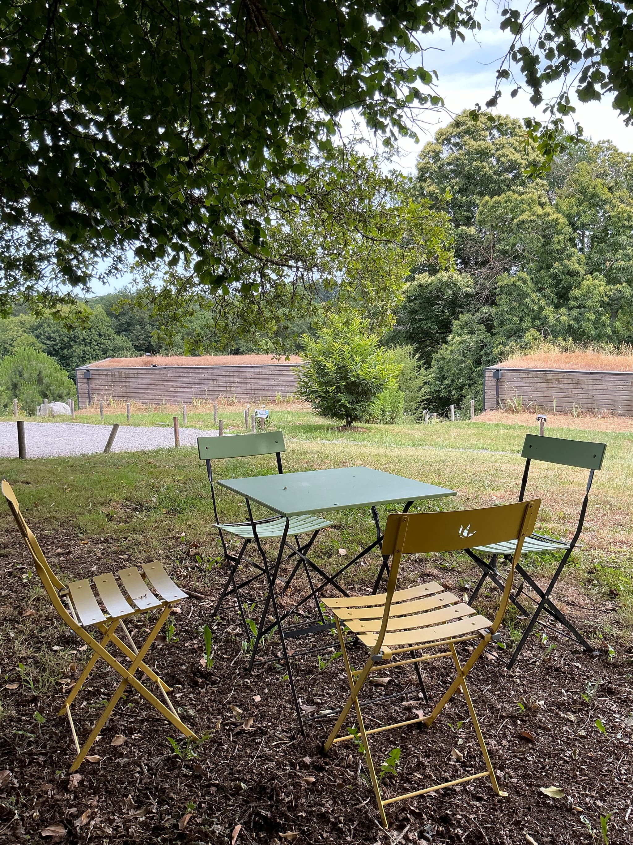 Coin détente ombragé