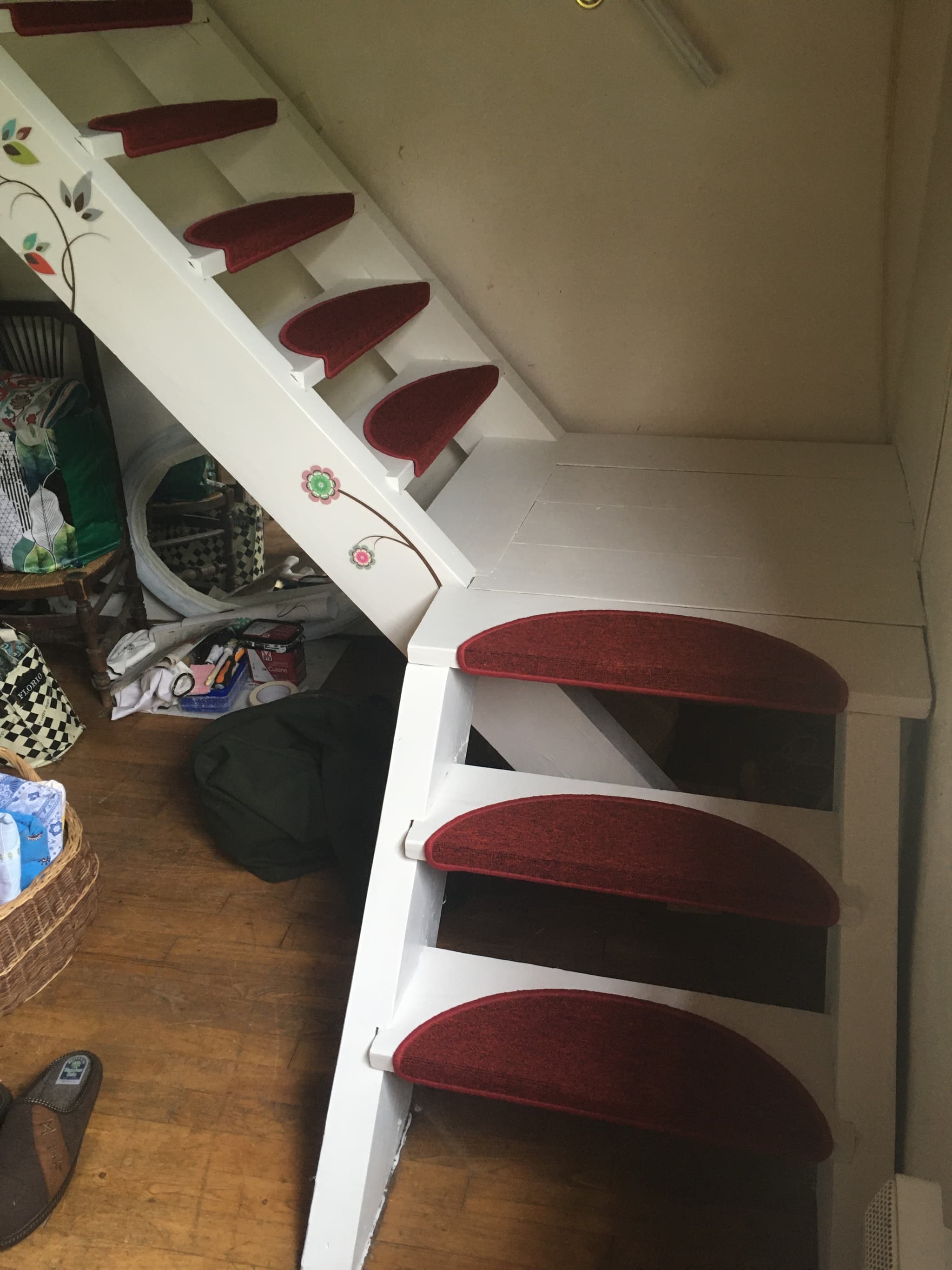 escalier menant à la chambre_8
