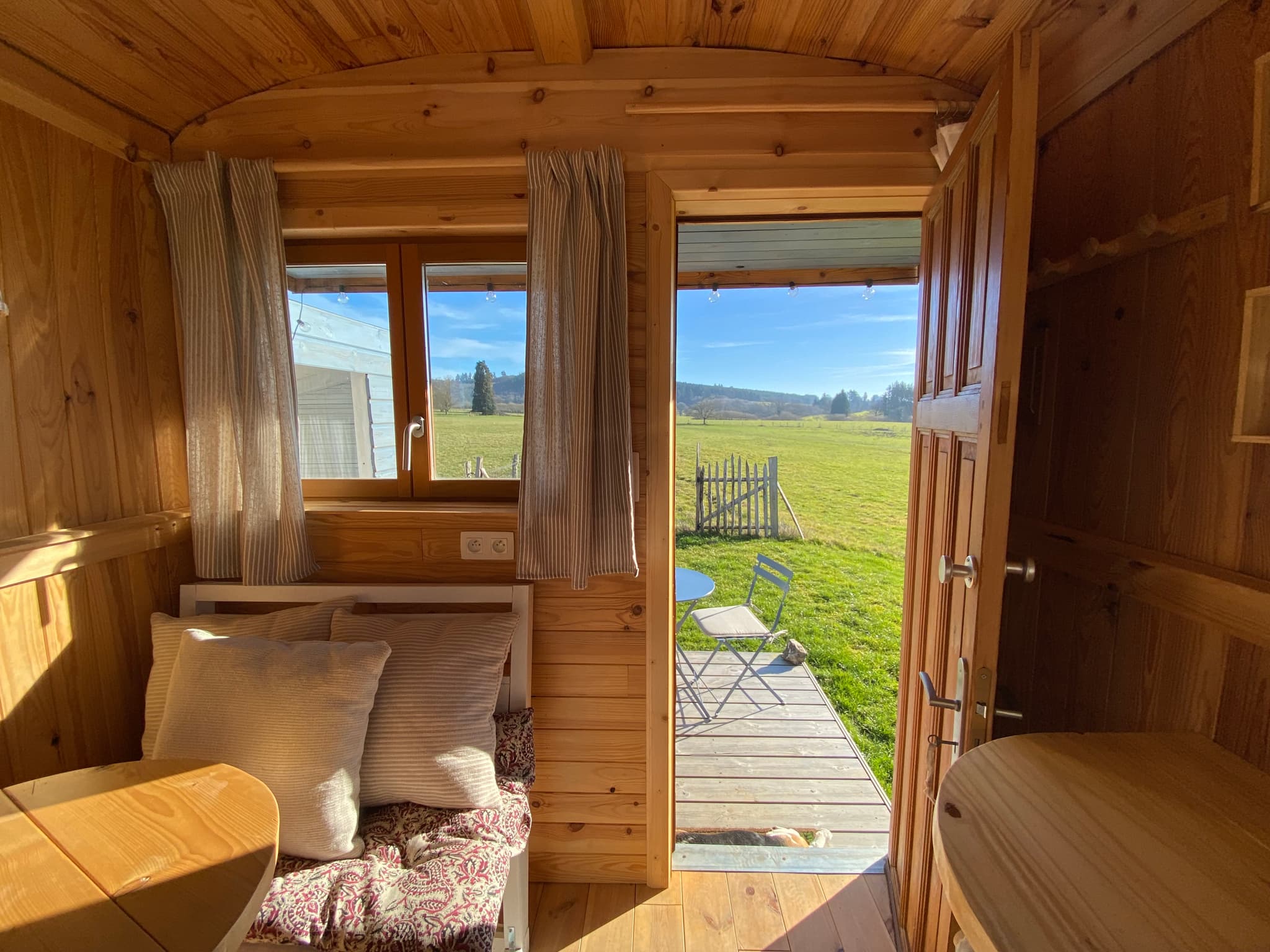 La roulotte cosy et paisible