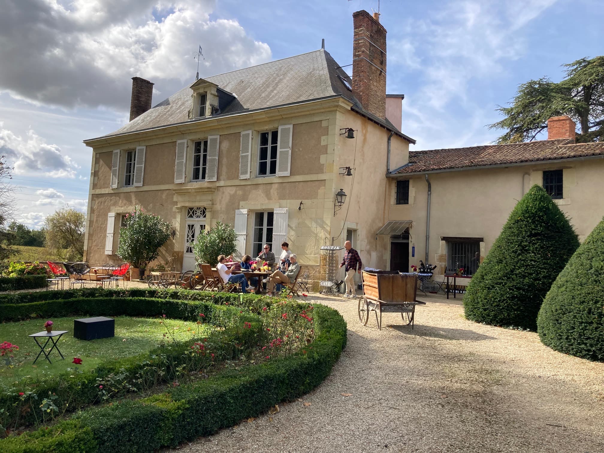 Jardins de fleury vins viticulture degustation Thouars Thouarsais Deux Sevres