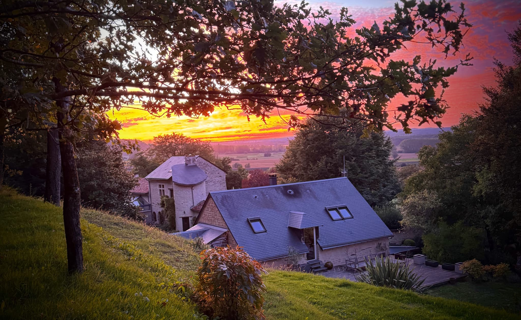 Vue de la colline