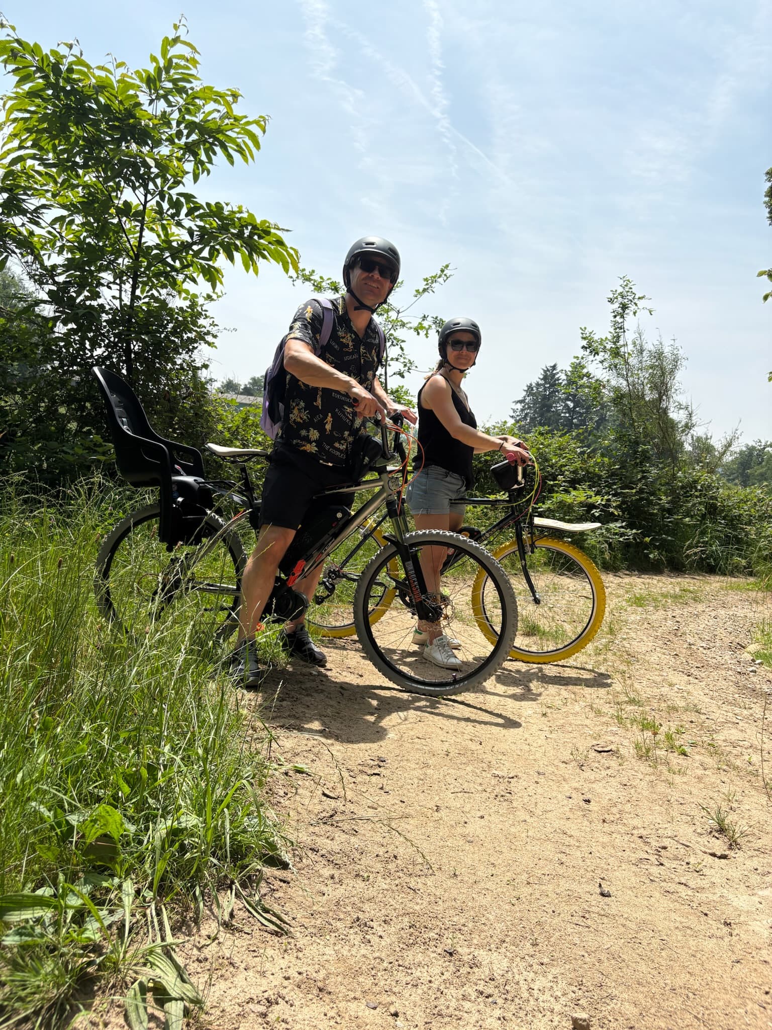 Vélo en famille