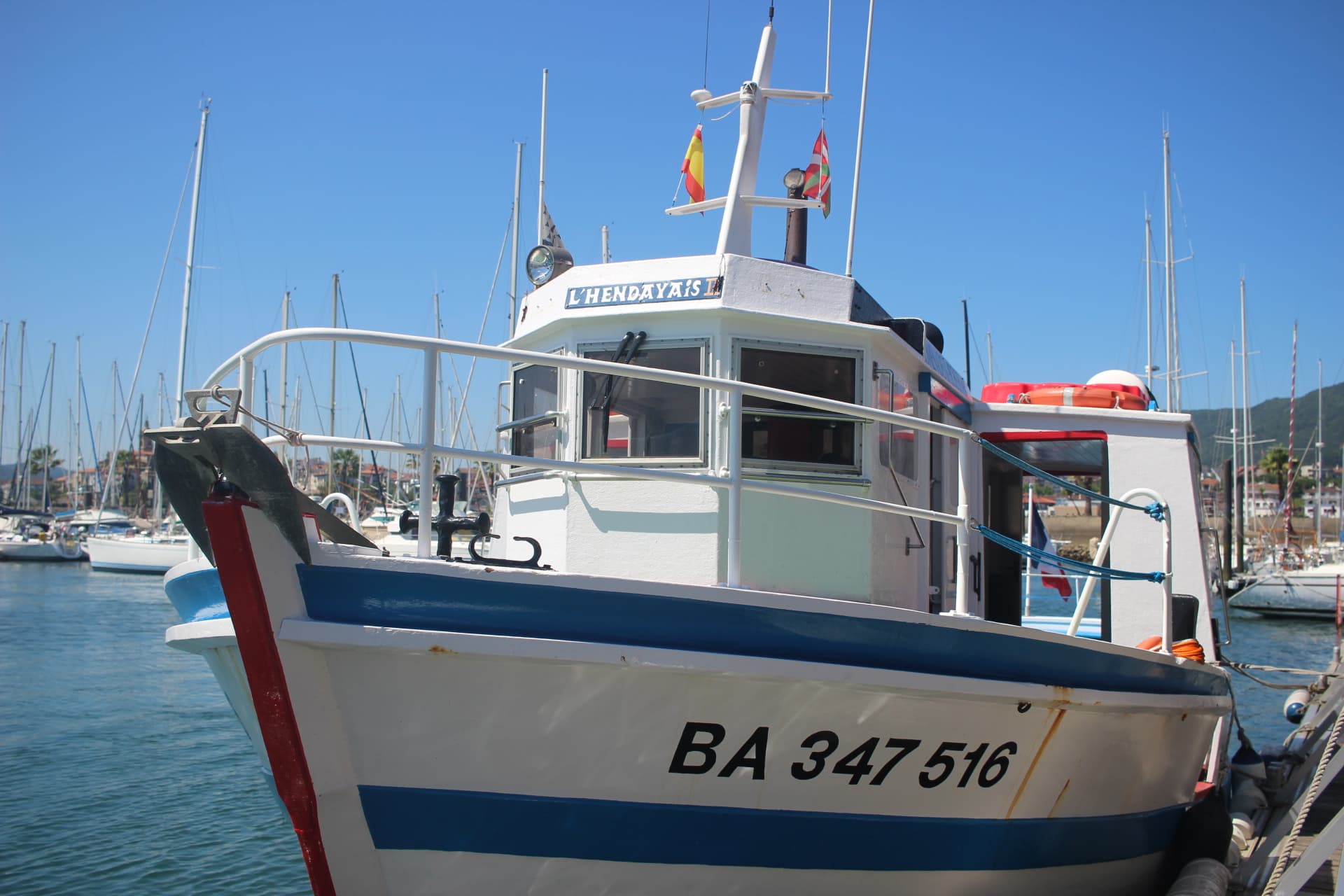 Hendayais 2 amarré
