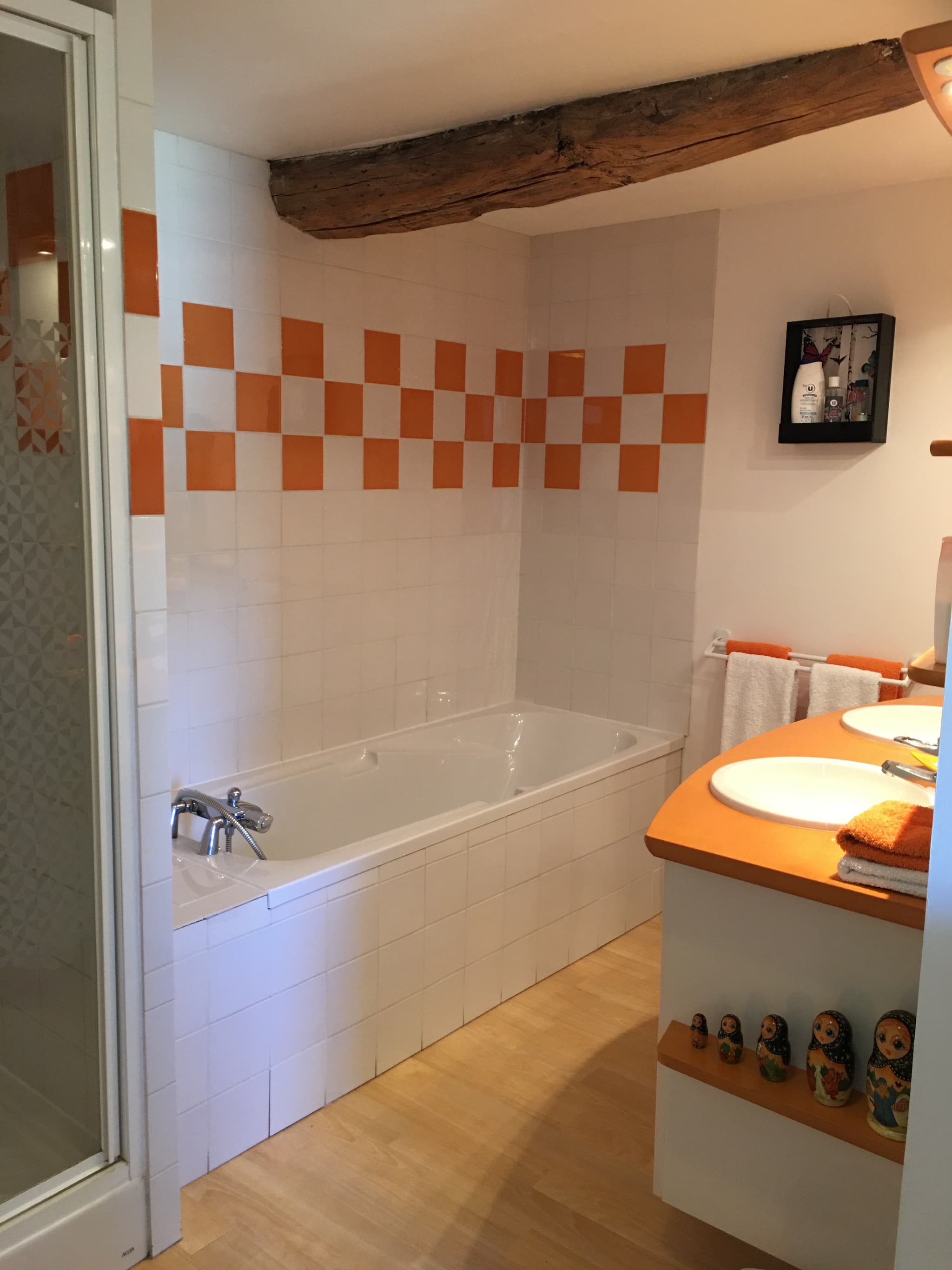 Logis de la Mélissière  - Salle de bain suite familiale