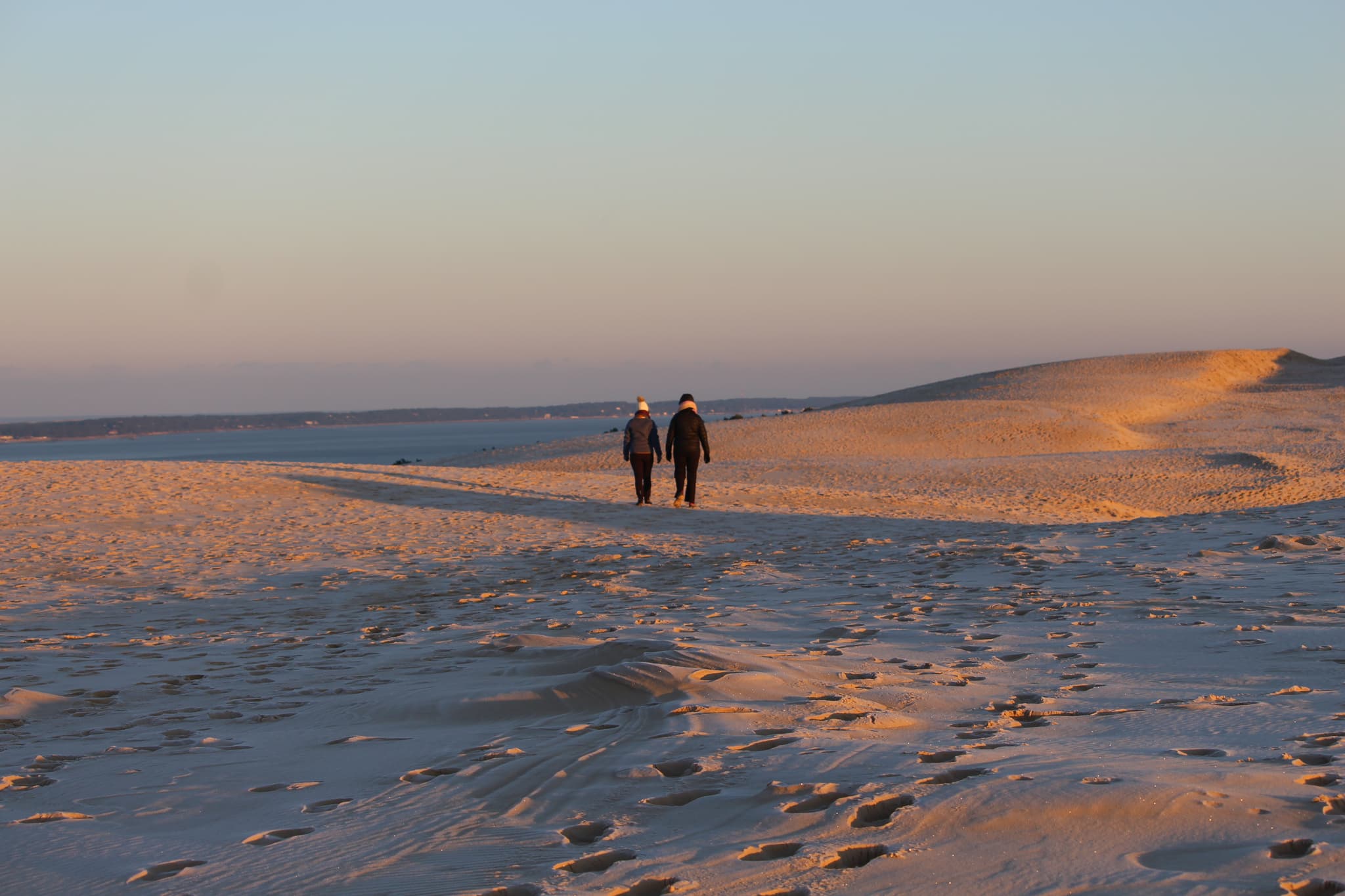 Lever du soleil à la Dune