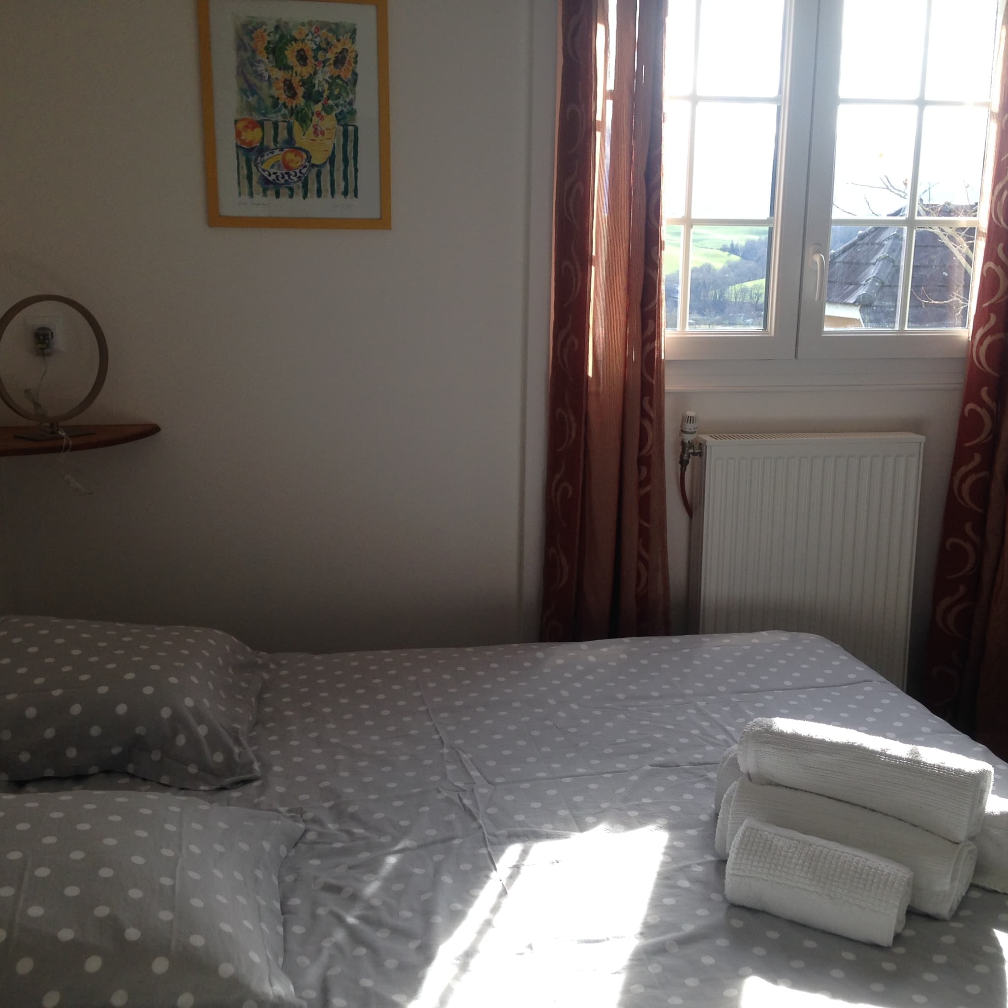 chambre 2 avec vue montagne lit 160
