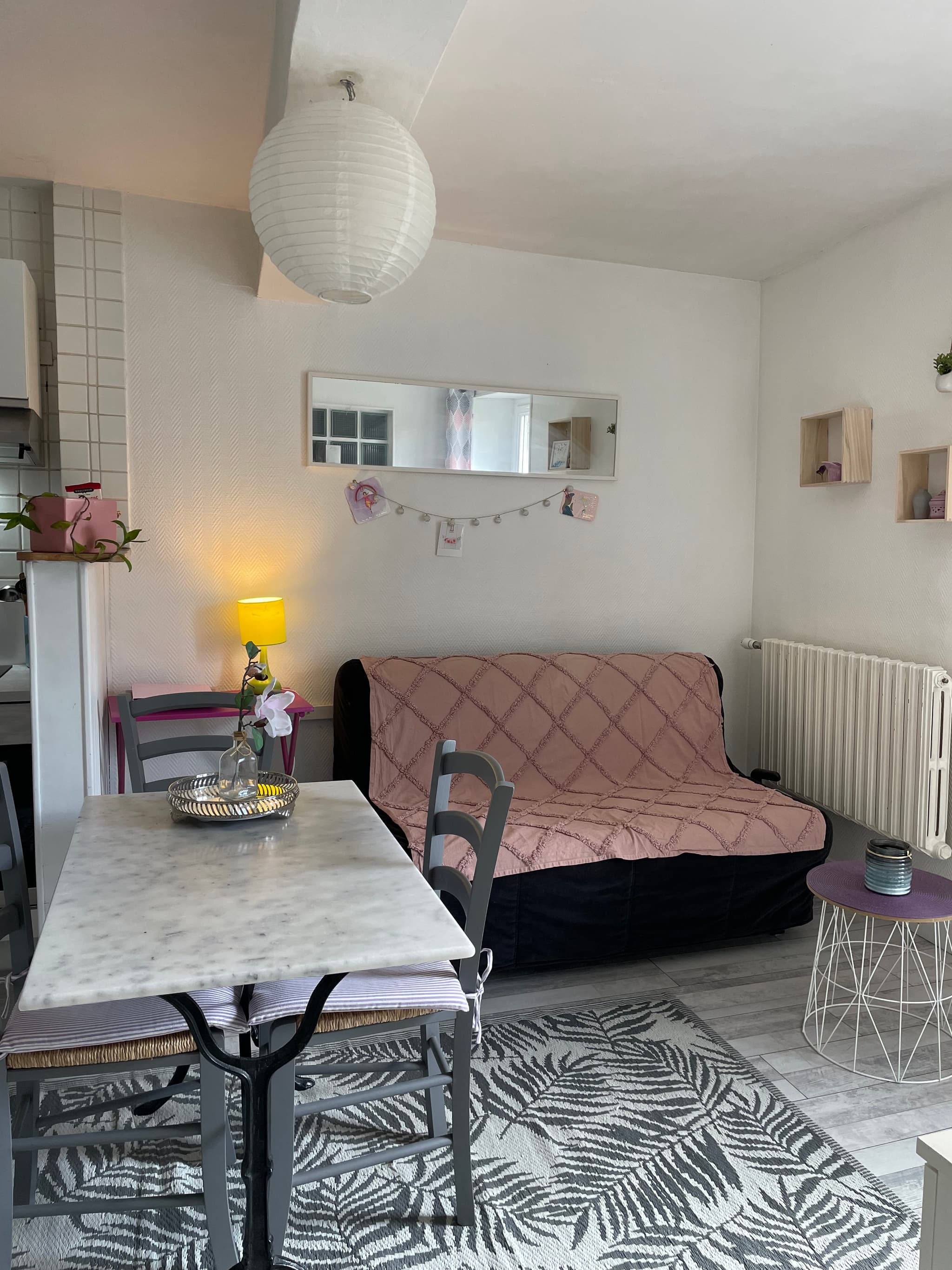 Salon et coin repas