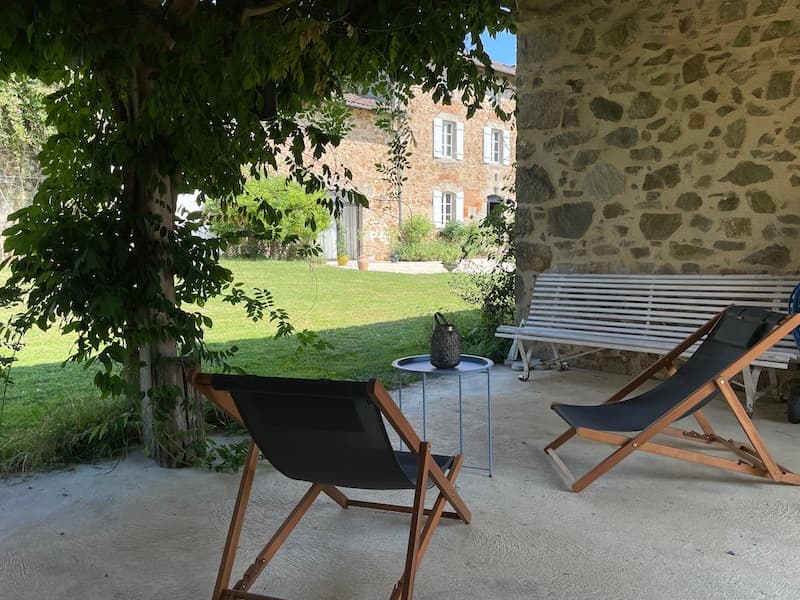 patio, tables jardin, transats