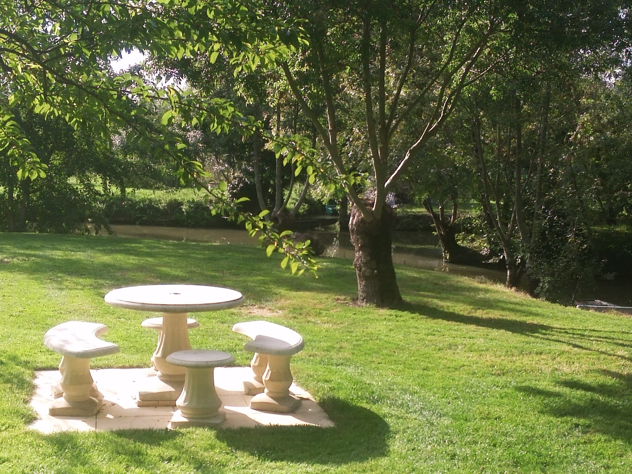 Jardin Domaine du Canal - Gîte Les Terrasses