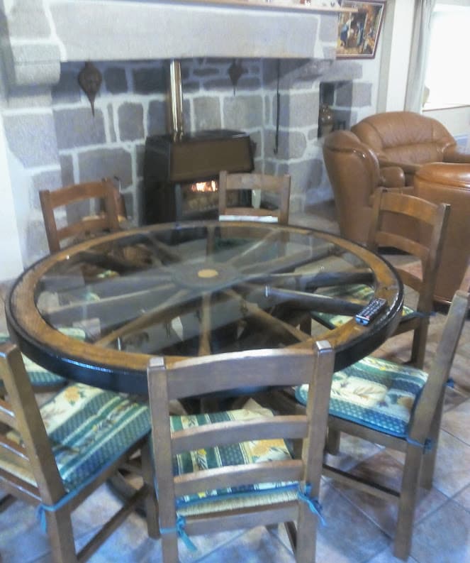 La table ronde du Gîte de la Table Ronde