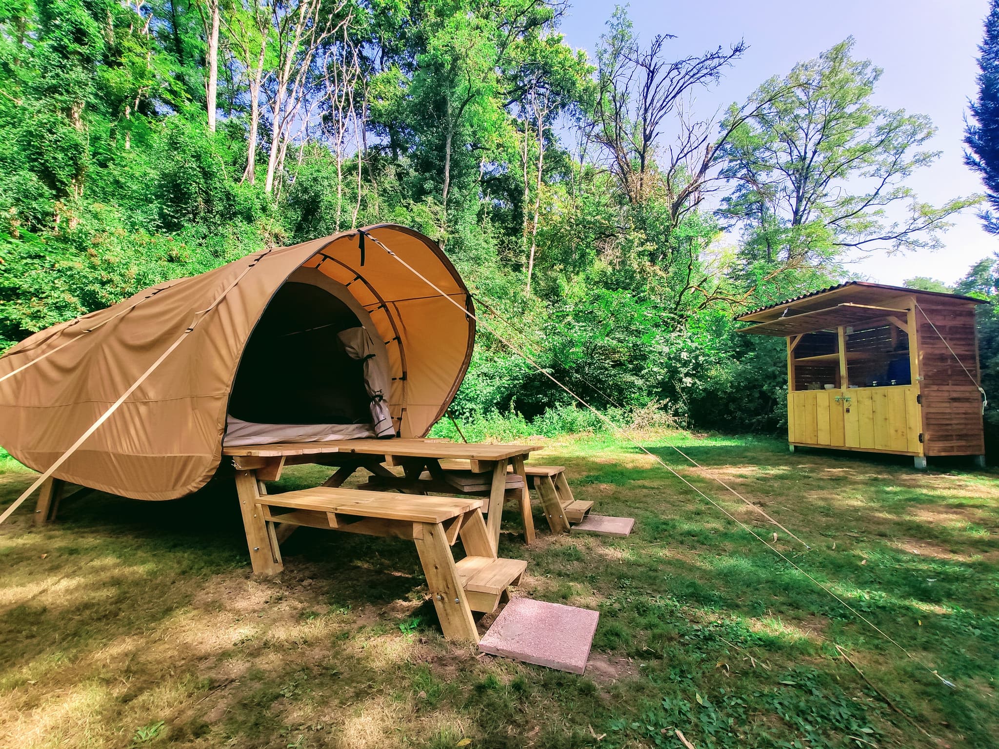 L’Alcôve - Camping du Vieux Château - Rauzan