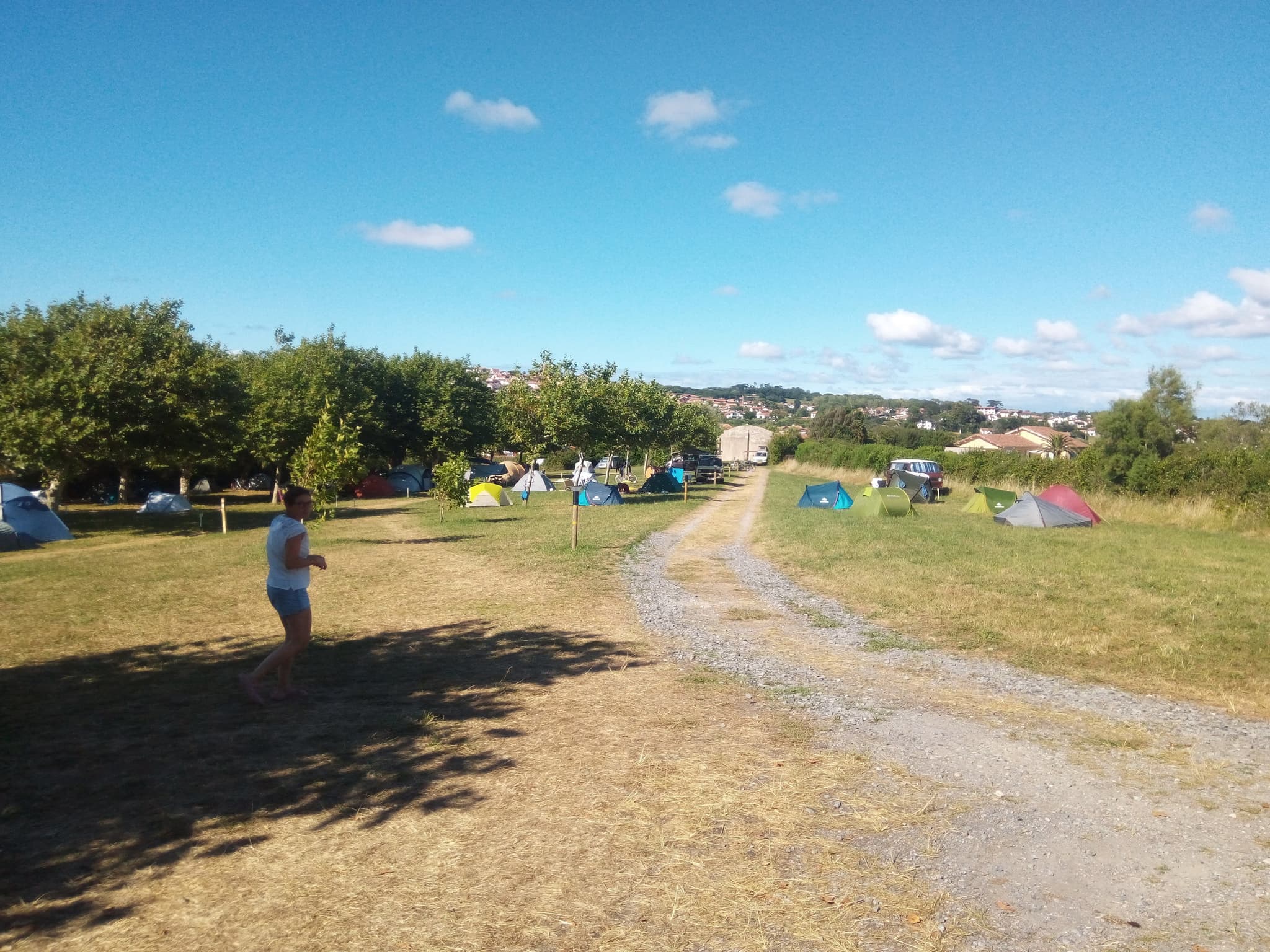le haut du camping