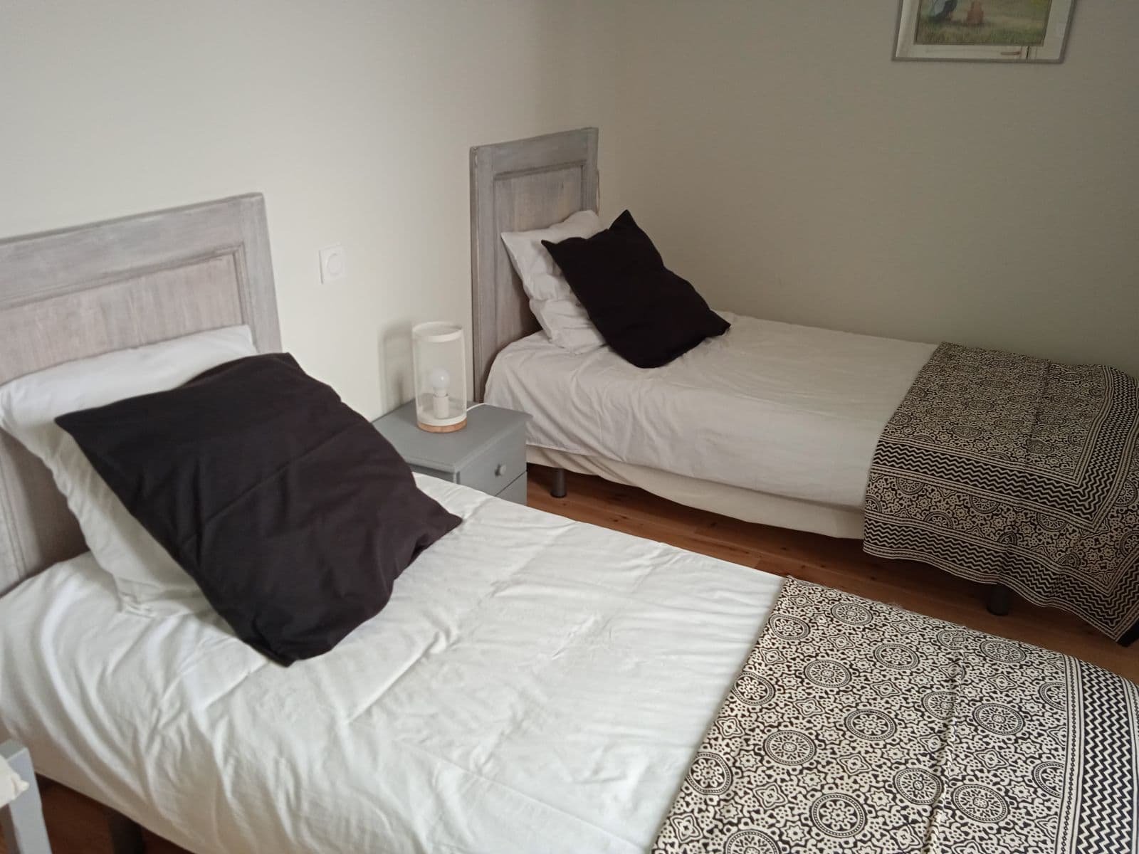 Chambre 2 lits 90