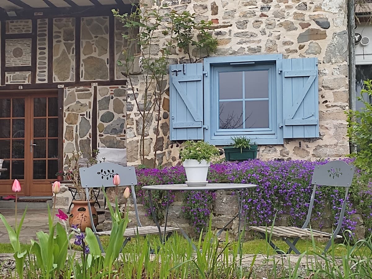 Maison d'hôtes Amphitryon - La terrasse