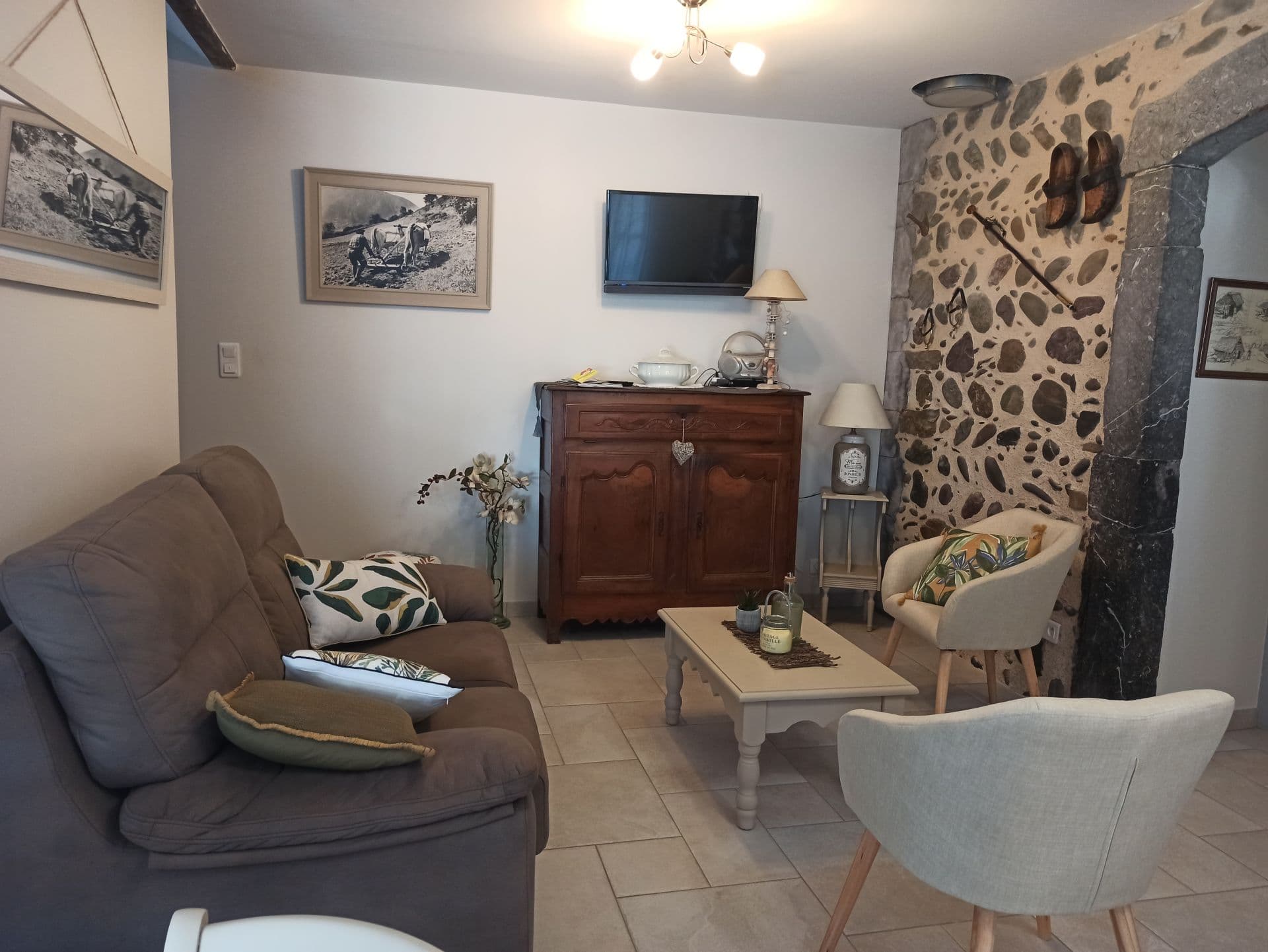 Gîte Pouquette - Séjour