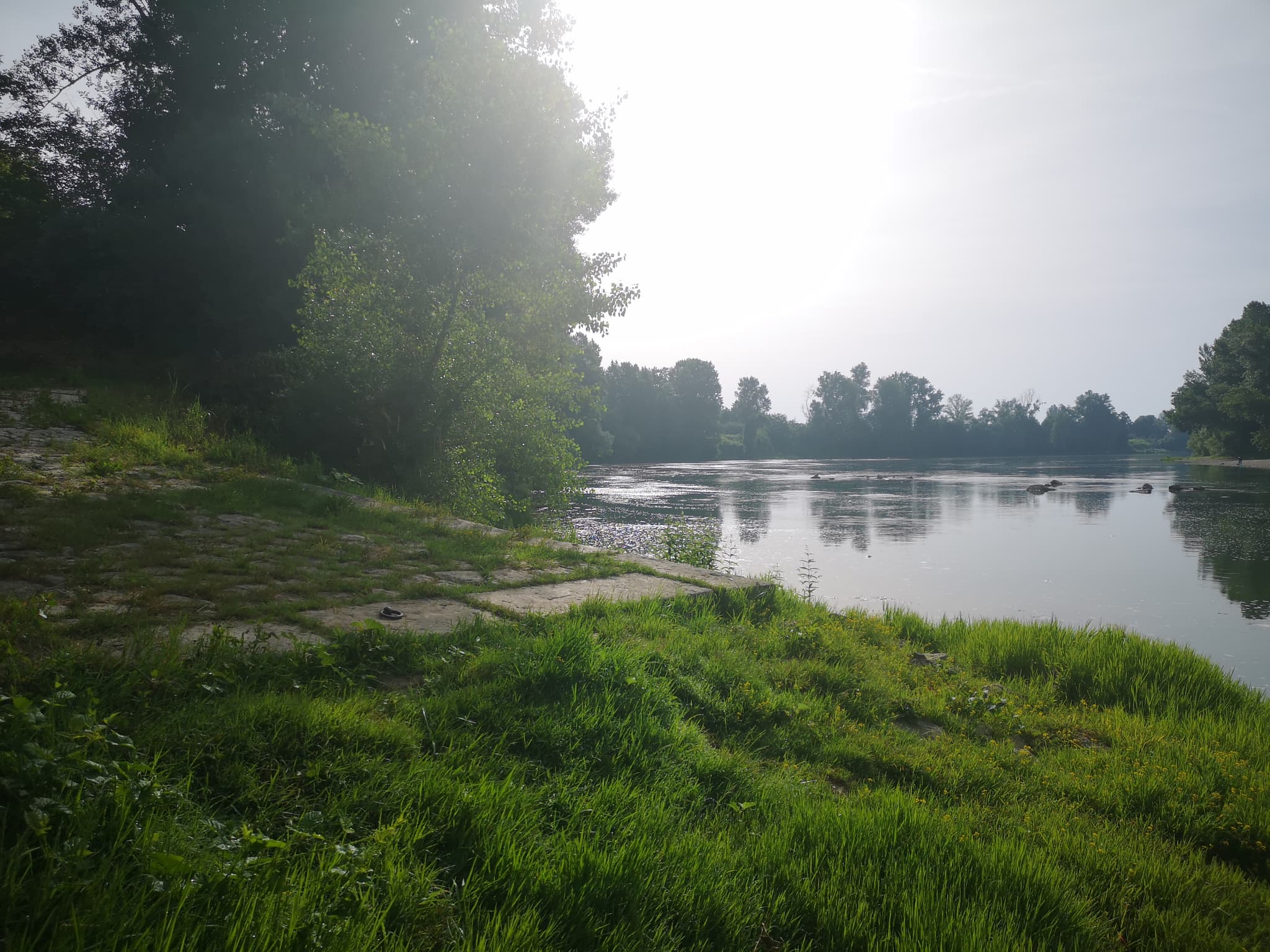 Cale de mise à l'eau de Lapouleille - Commune de Clermont-Dessous