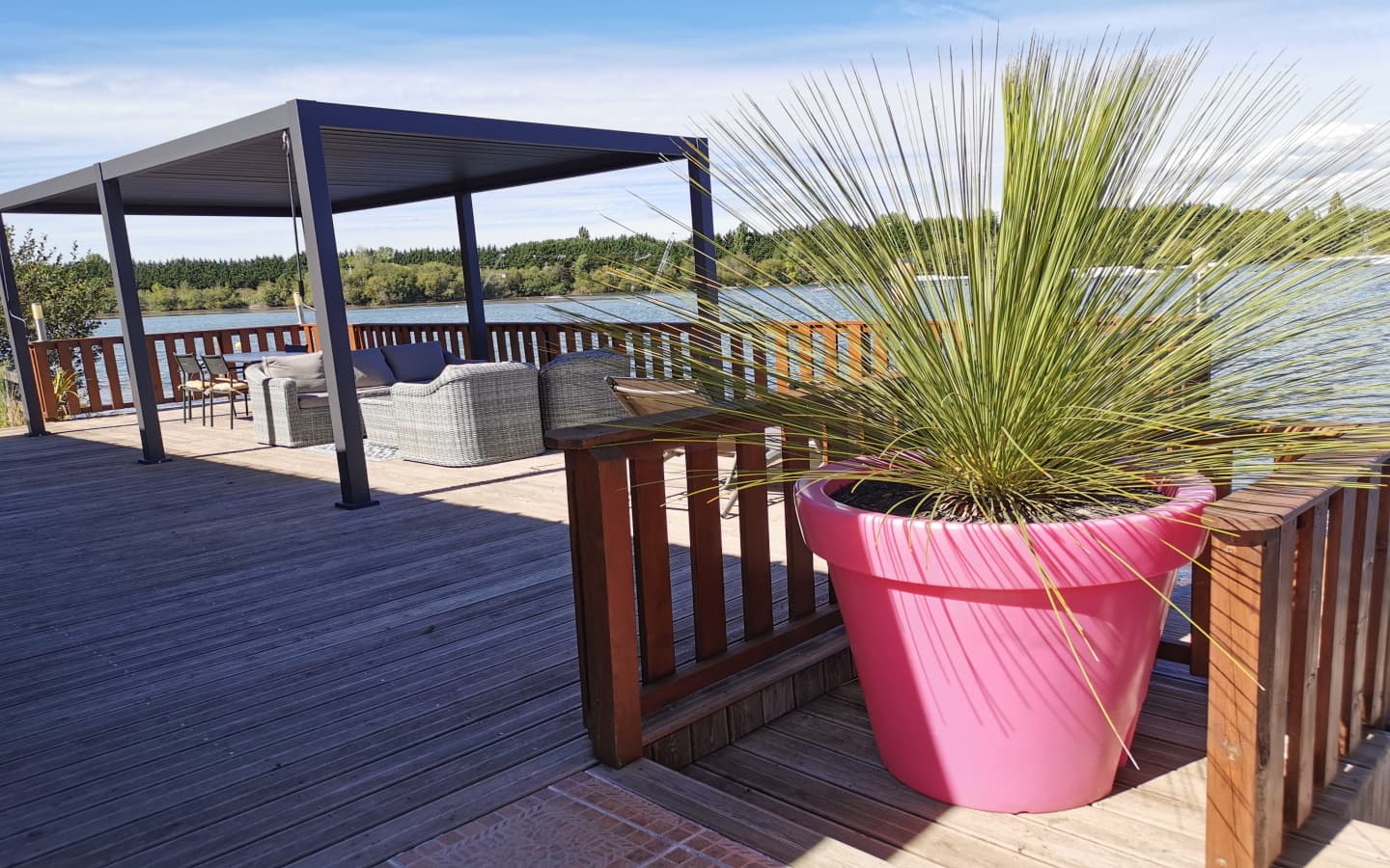 Chalets Paxa Lac de Sames - Terrasse (3)