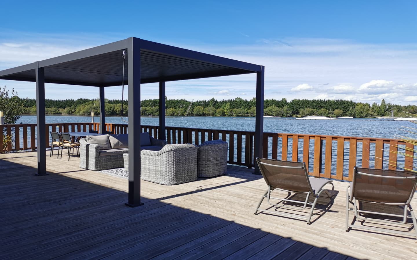Chalets Paxa Lac de Sames - Terrasse (2)