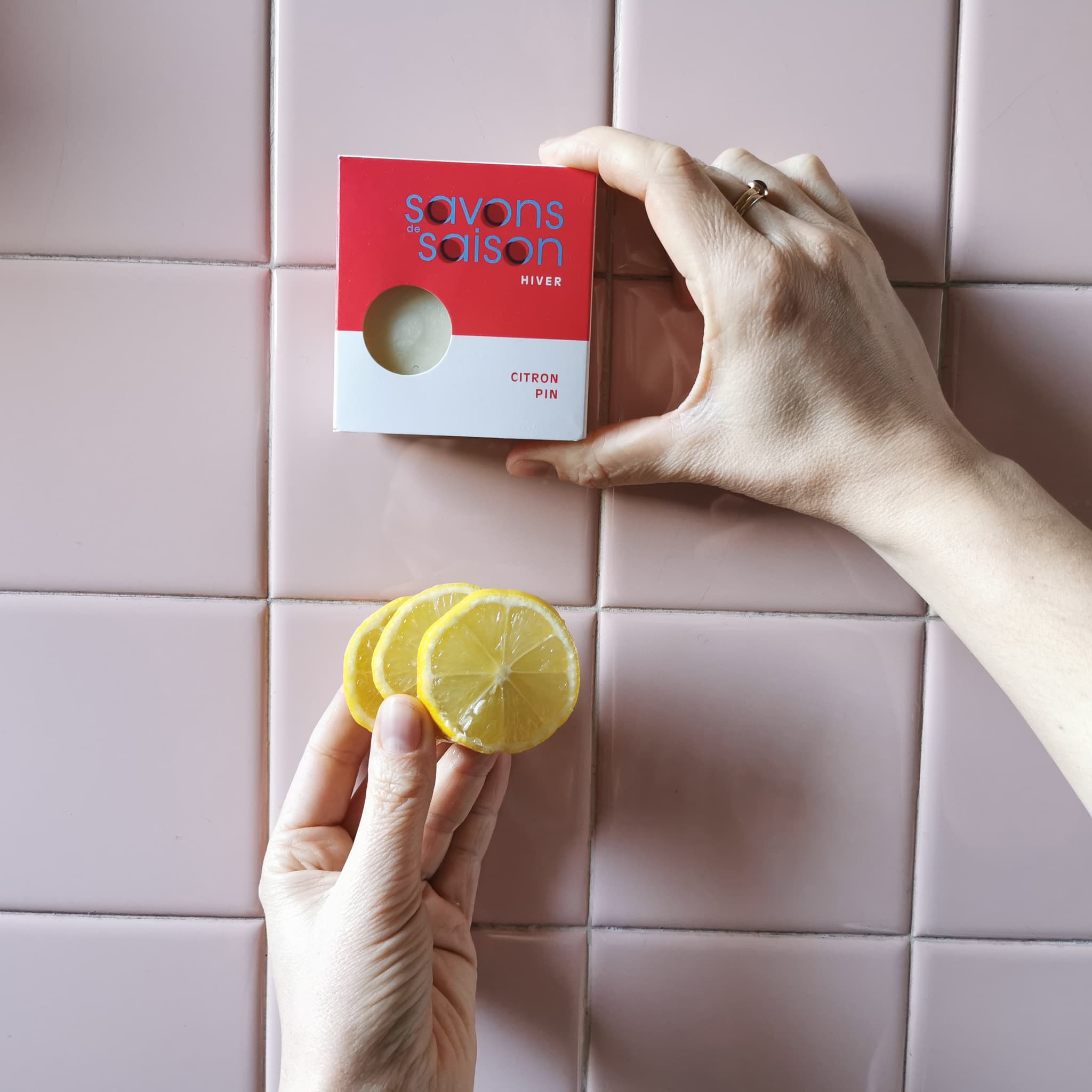 Savon boisé et citronné Citron Pin