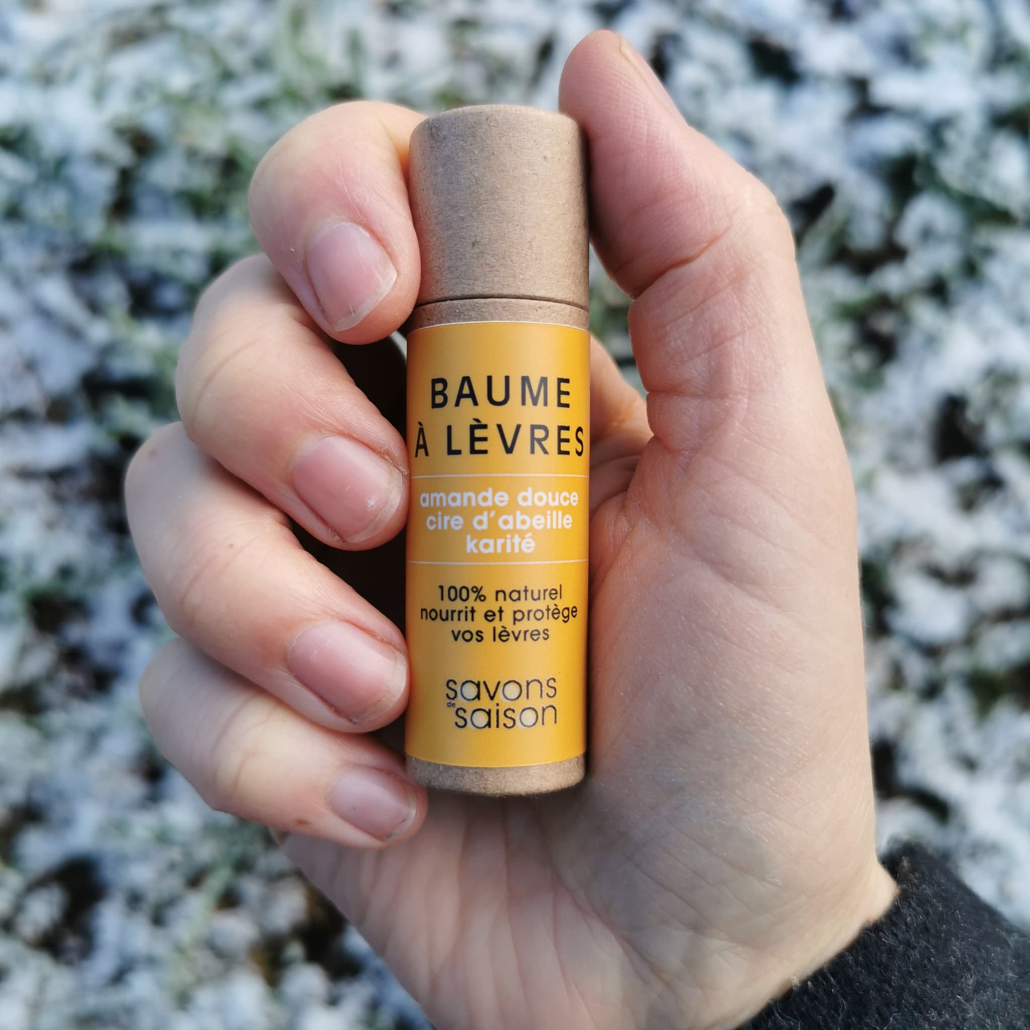 Baume à lèvres naturellement hydratant