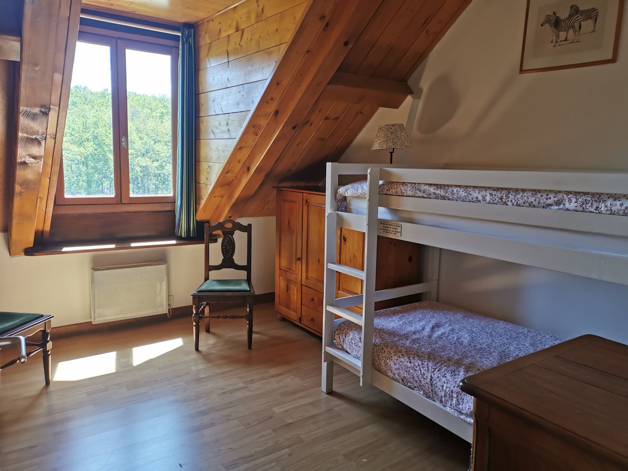 La chambre des enfants + 1 lit en mezzanine