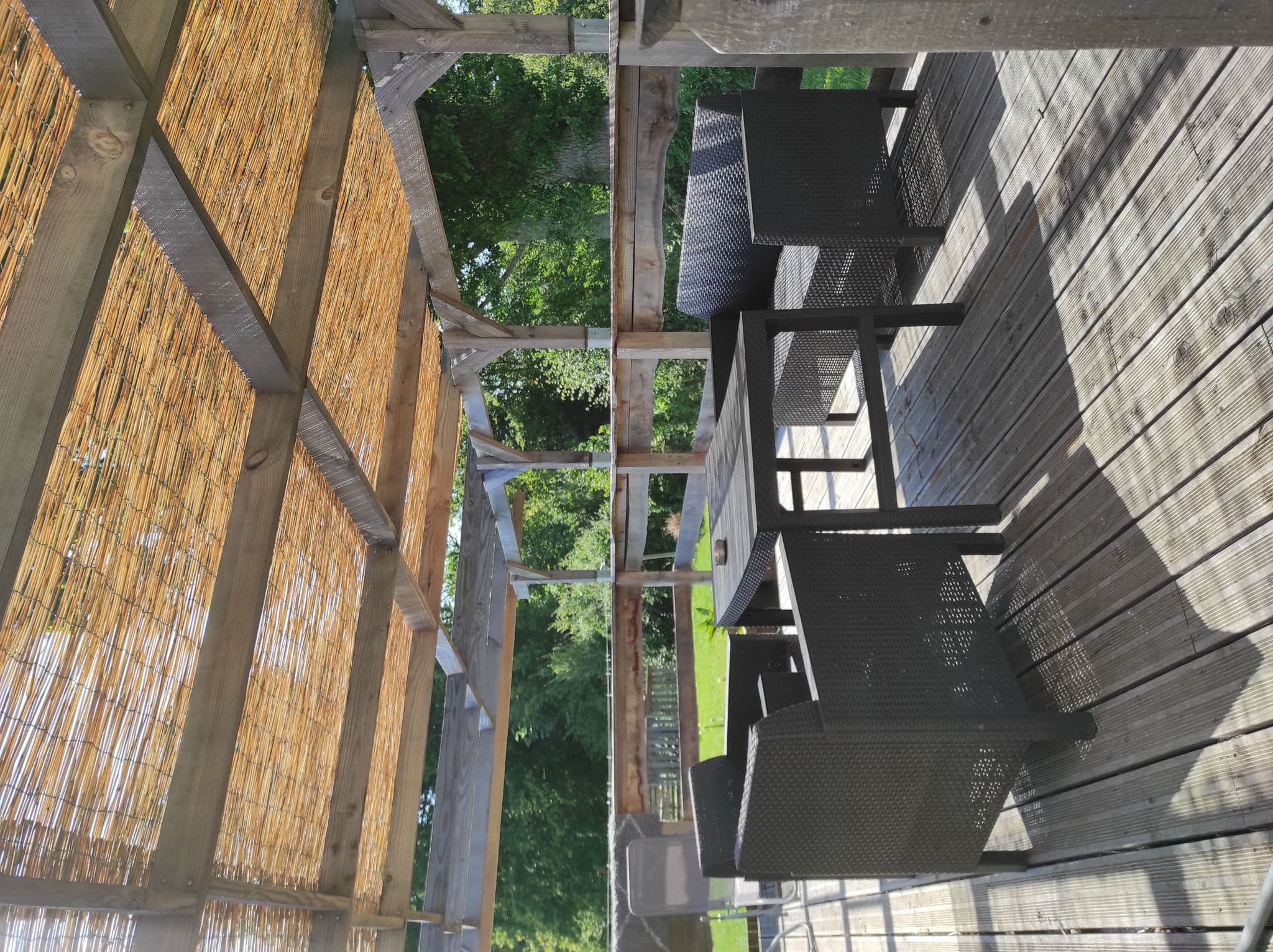terrasse semi couverte
