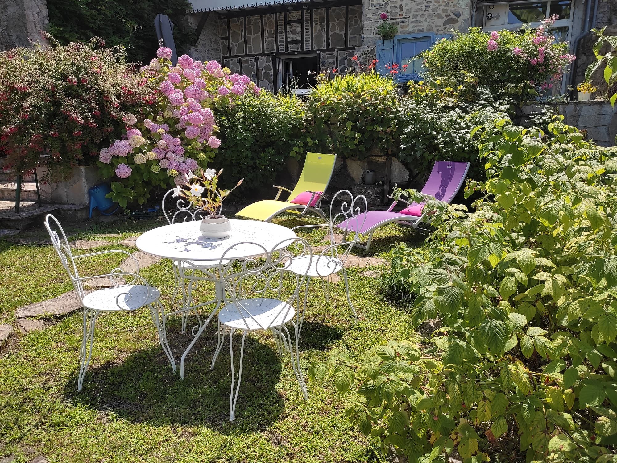 Maison d'hôtes Amphitryon - Le jardin