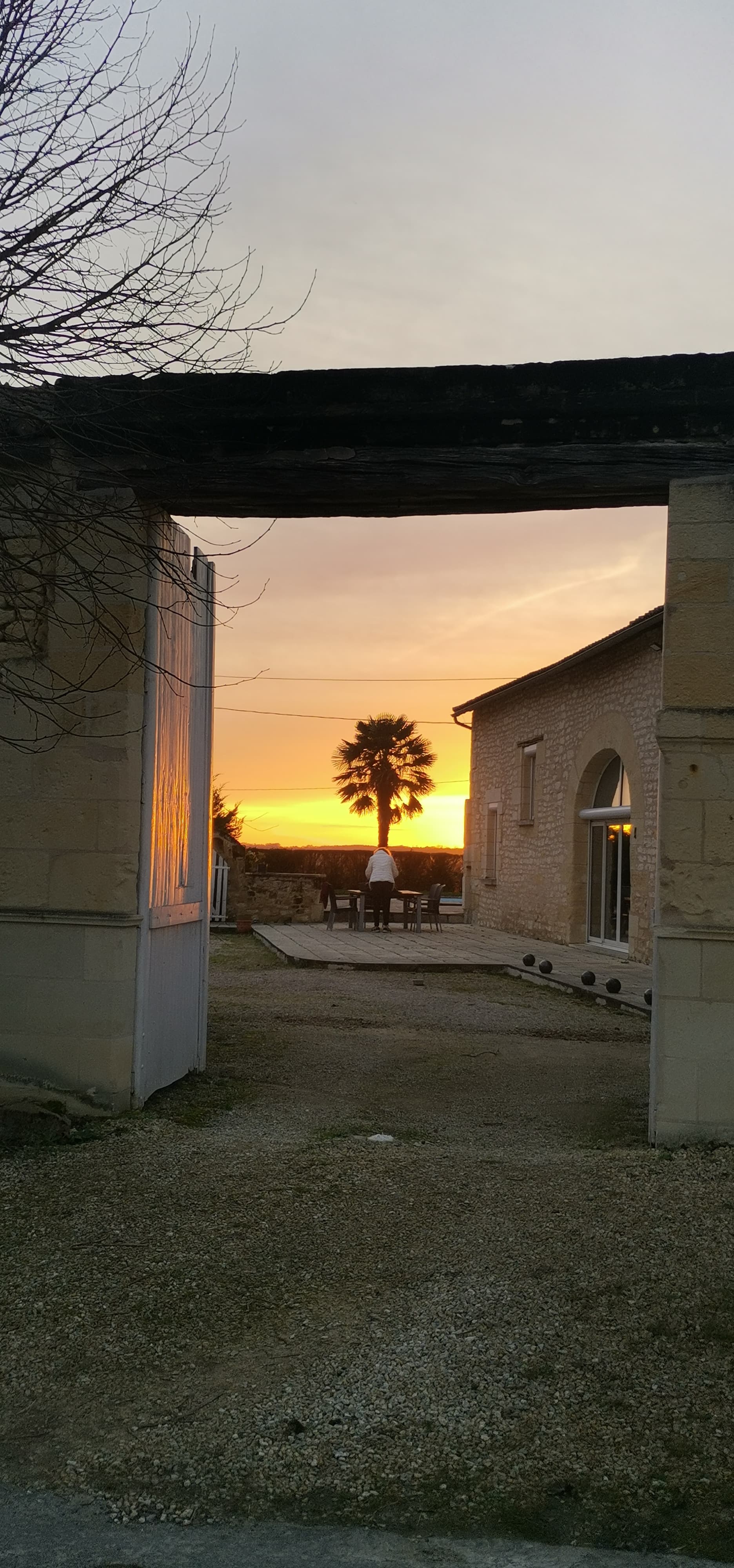 Entrée chambres d'hôtes des Princes de Bel Air