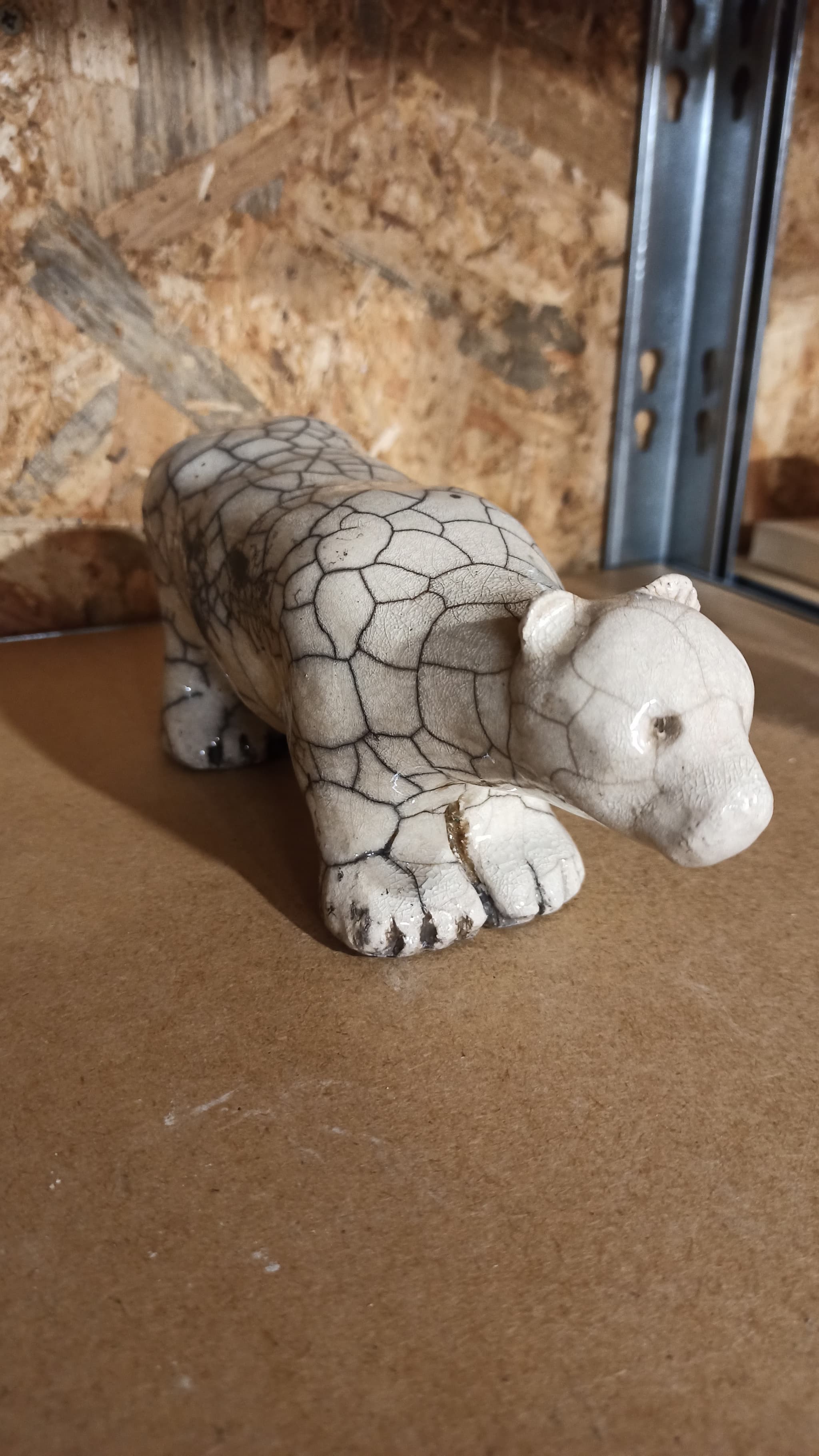 Raku Ours - Atelier Limouraku