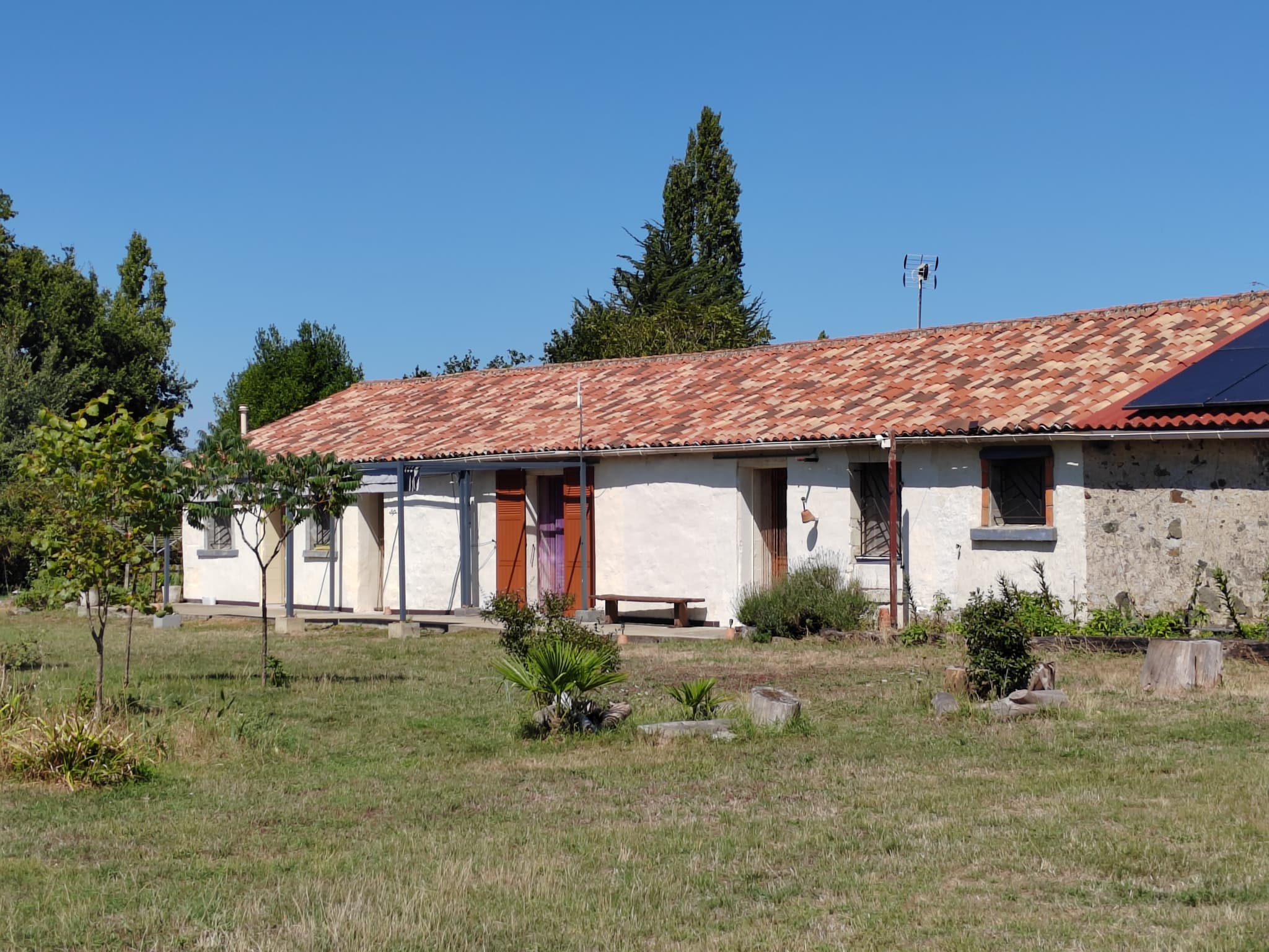 Meuble tourisme dahlias cardi Val en Vignes Thouars Thouarsais Deux Sevres