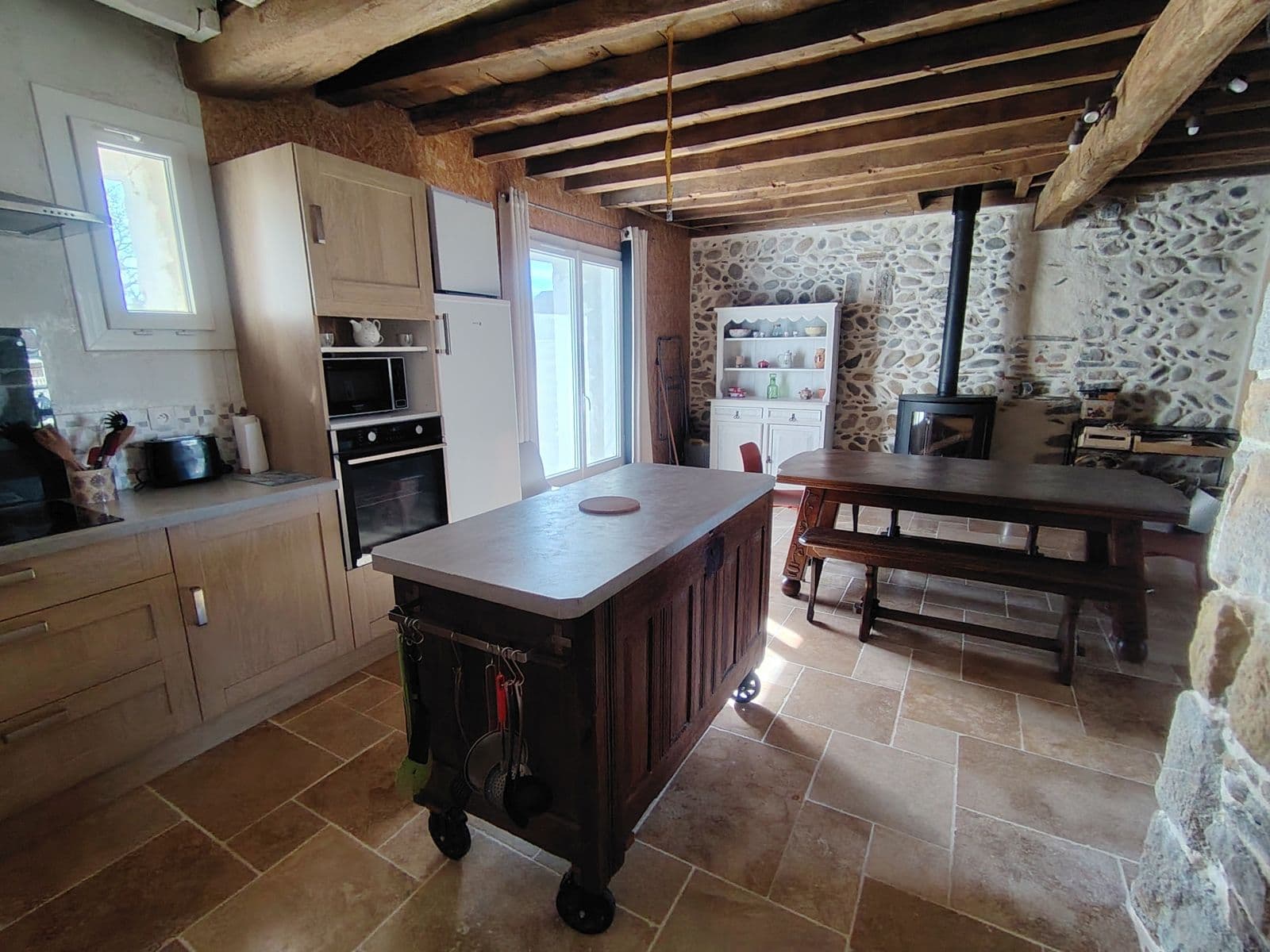 Espace cuisine et repas