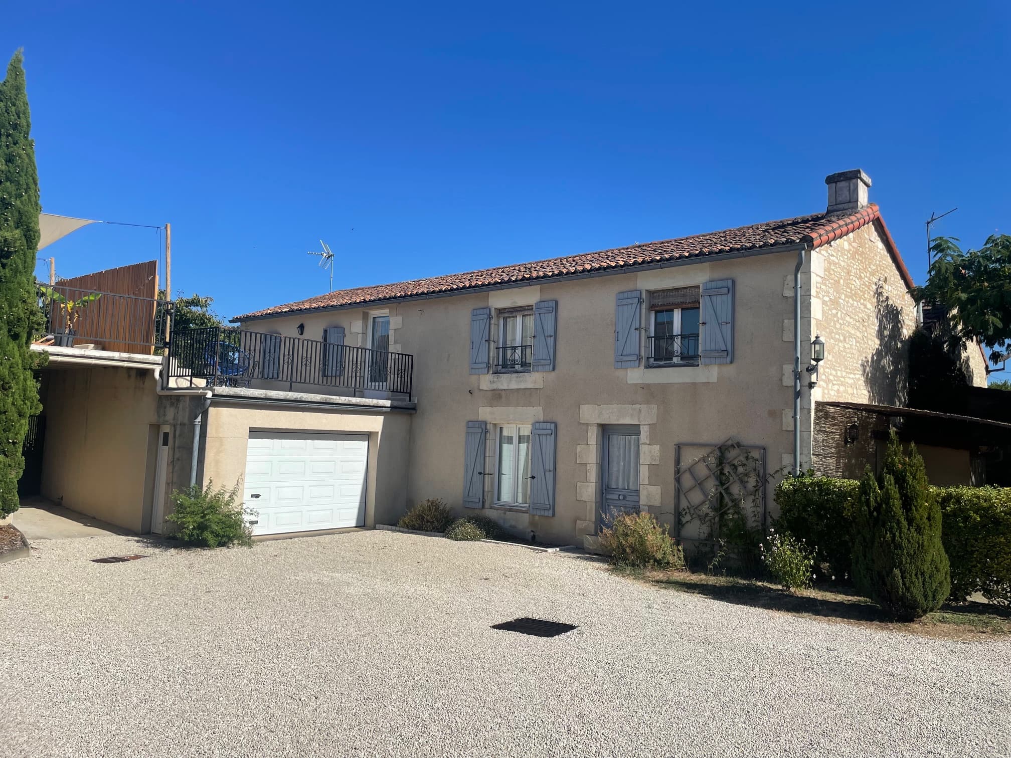 Facade gite