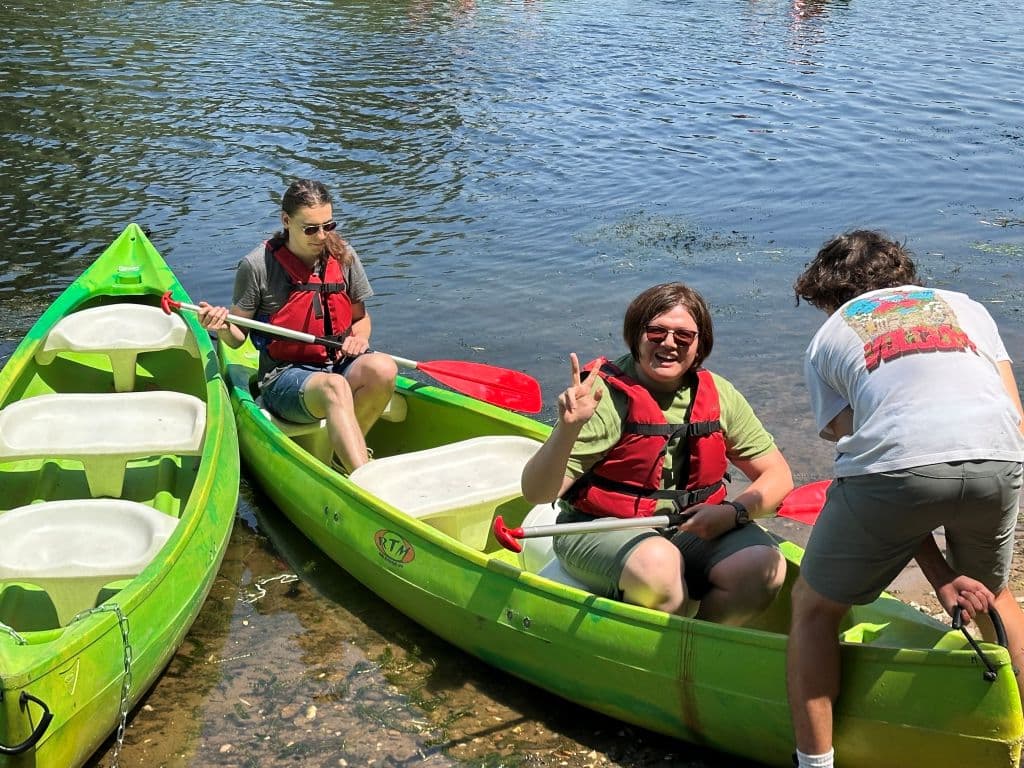 Roxane Cyrano Bergerac - bord Dordogne - paddle